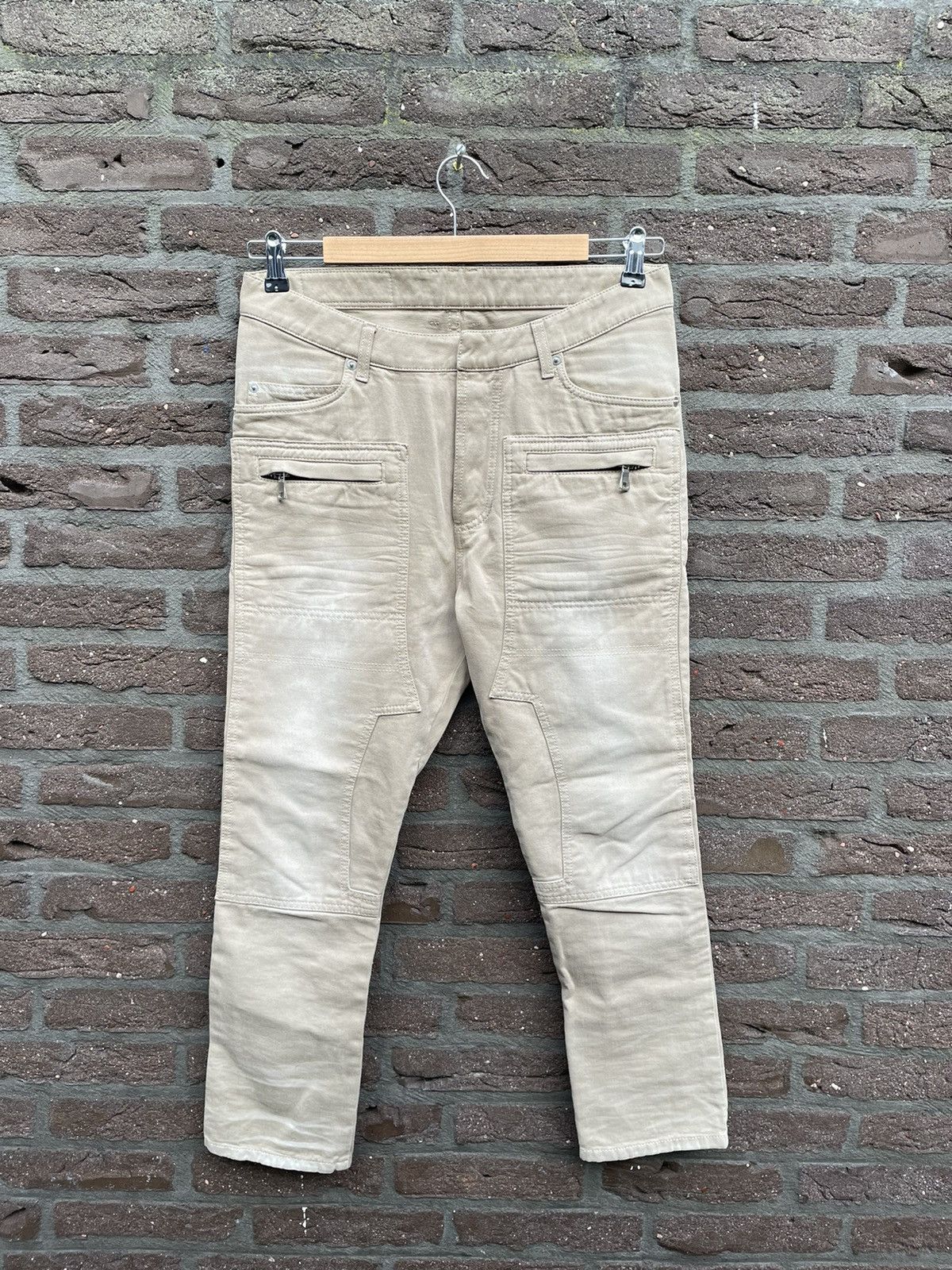 Balmain Tan Cropped Pants Size US 28 / EU 44 - 1 Thumbnail