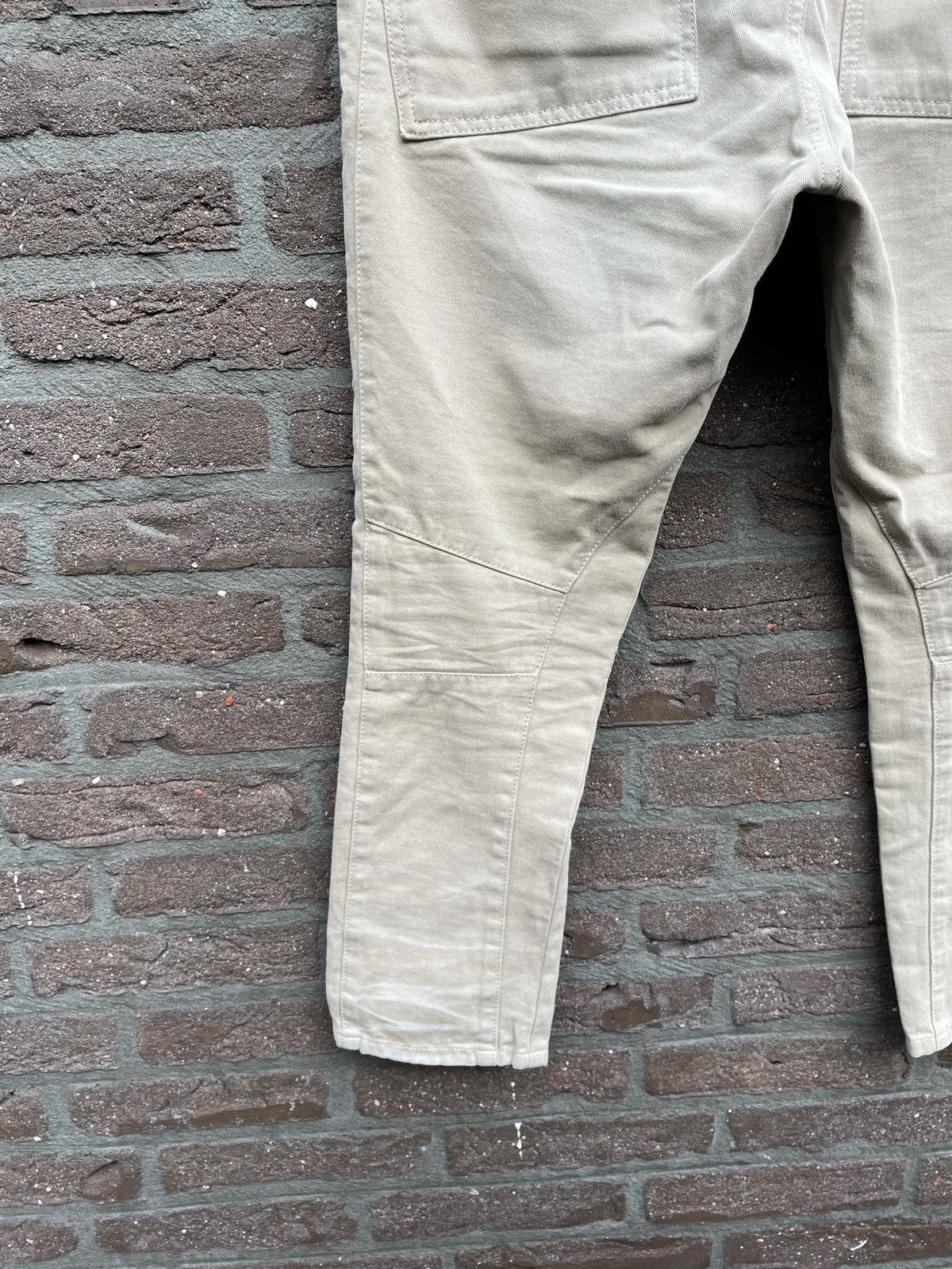 Balmain Tan Cropped Pants Size US 28 / EU 44 - 12 Thumbnail
