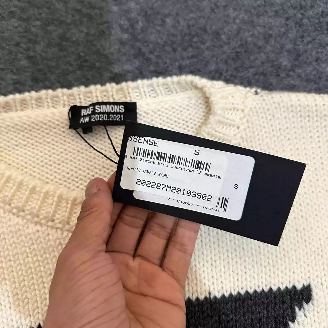 Raf Simons Raf simons 20 21aw sweater Size US M / EU 48-50 / 2 - 3 Thumbnail