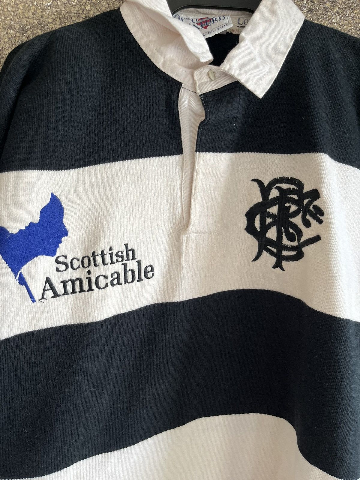 Vintage Scottish amicable RUGBY 01 Size US XL / EU 56 / 4 - 3 Thumbnail