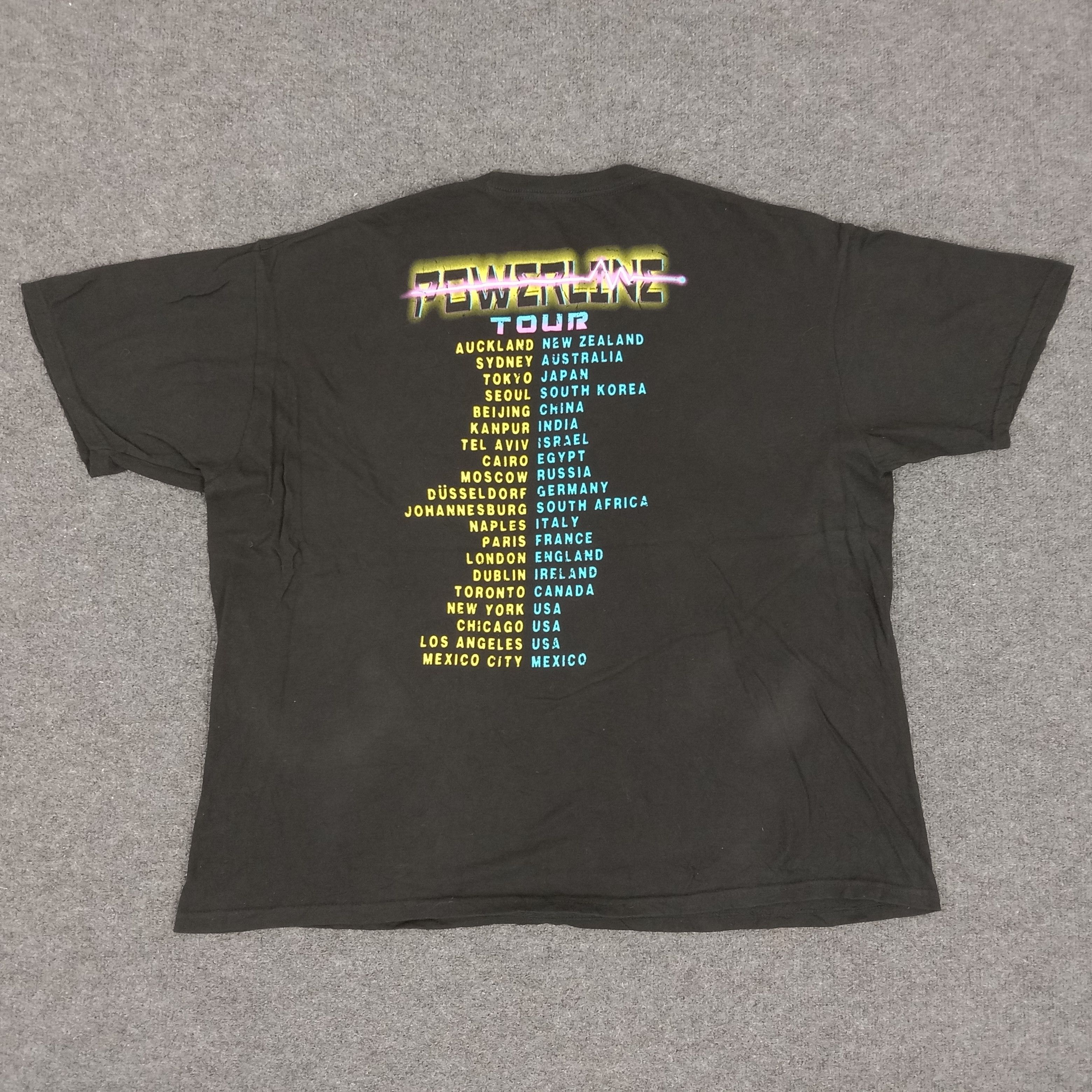 Cartoon Network × Disney × Vintage Powerline Stand out '94 Disney Tour Movie Tshirt Size US XL / EU 56 / 4 - 3 Thumbnail