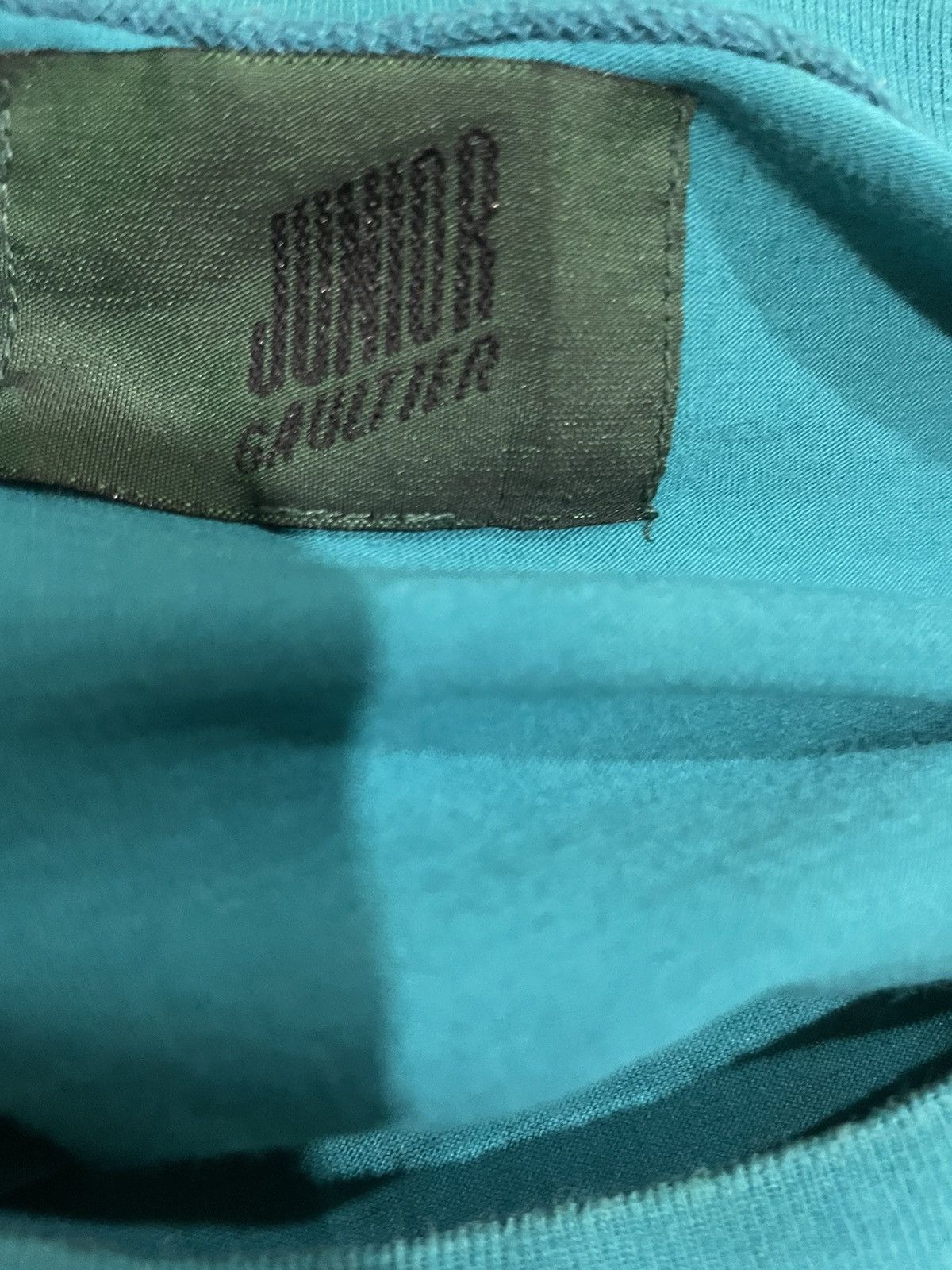Jean Paul Gaultier VTG OG Jean Paul Gaultier Junior Long Sleeve Chest Logo Tee Size US L / EU 52-54 / 3 - 7 Thumbnail