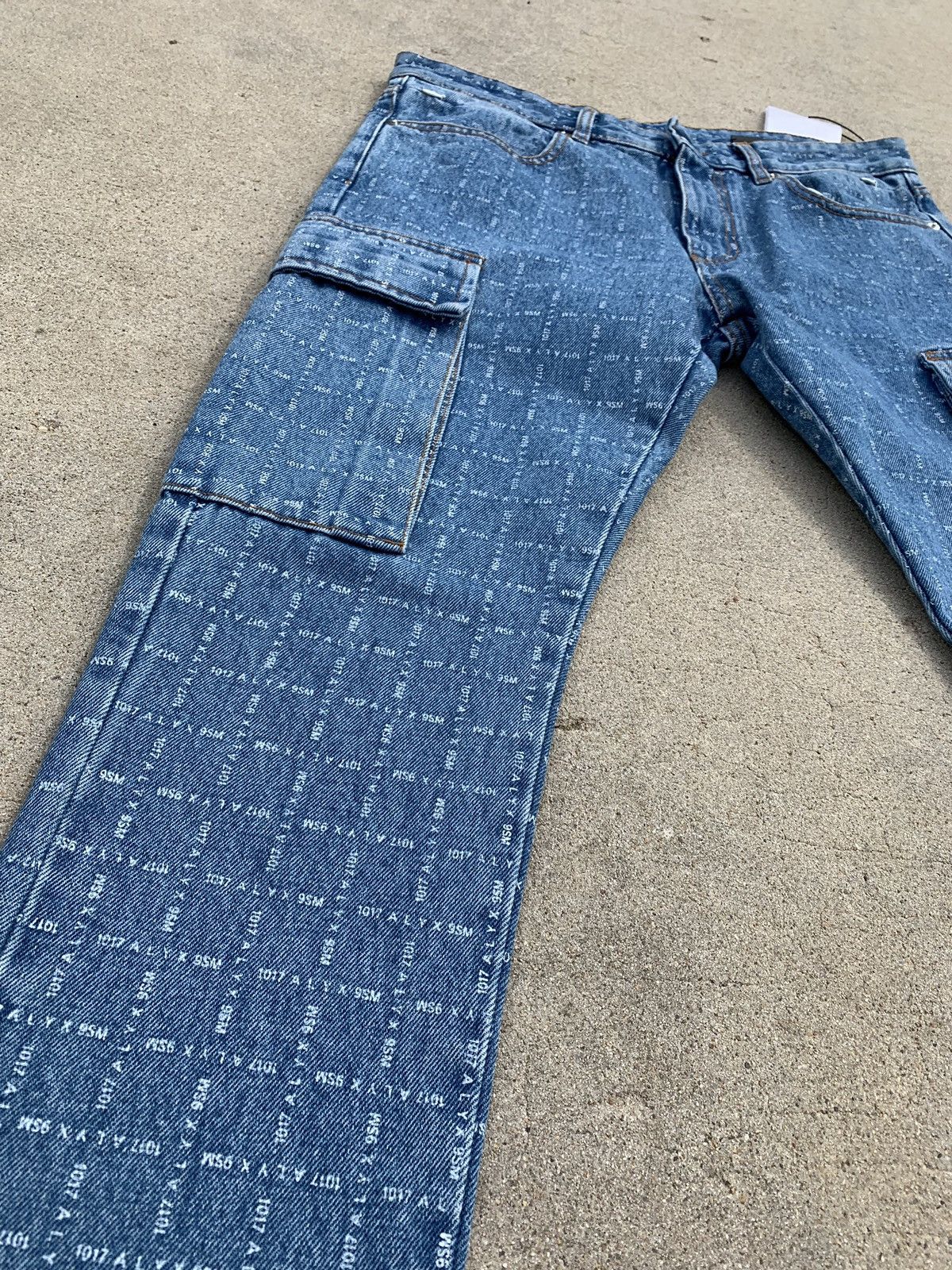 1017 ALYX 9SM Alyx Logo Cargo Skinny Jeans Size US 32 / EU 48 - 2 Thumbnail