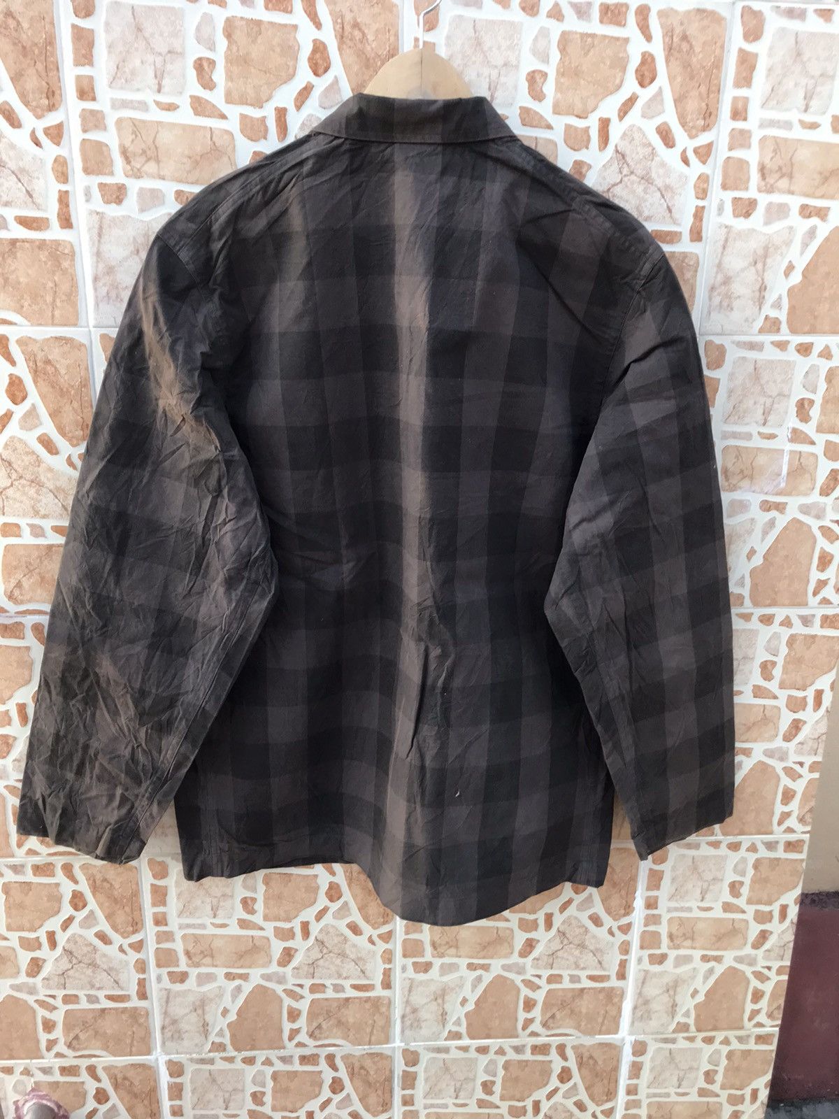 Beams Plus × Japanese Brand BEAMS STRIPED WORKWEAR JACKET Size US L / EU 52-54 / 3 - 2 Thumbnail