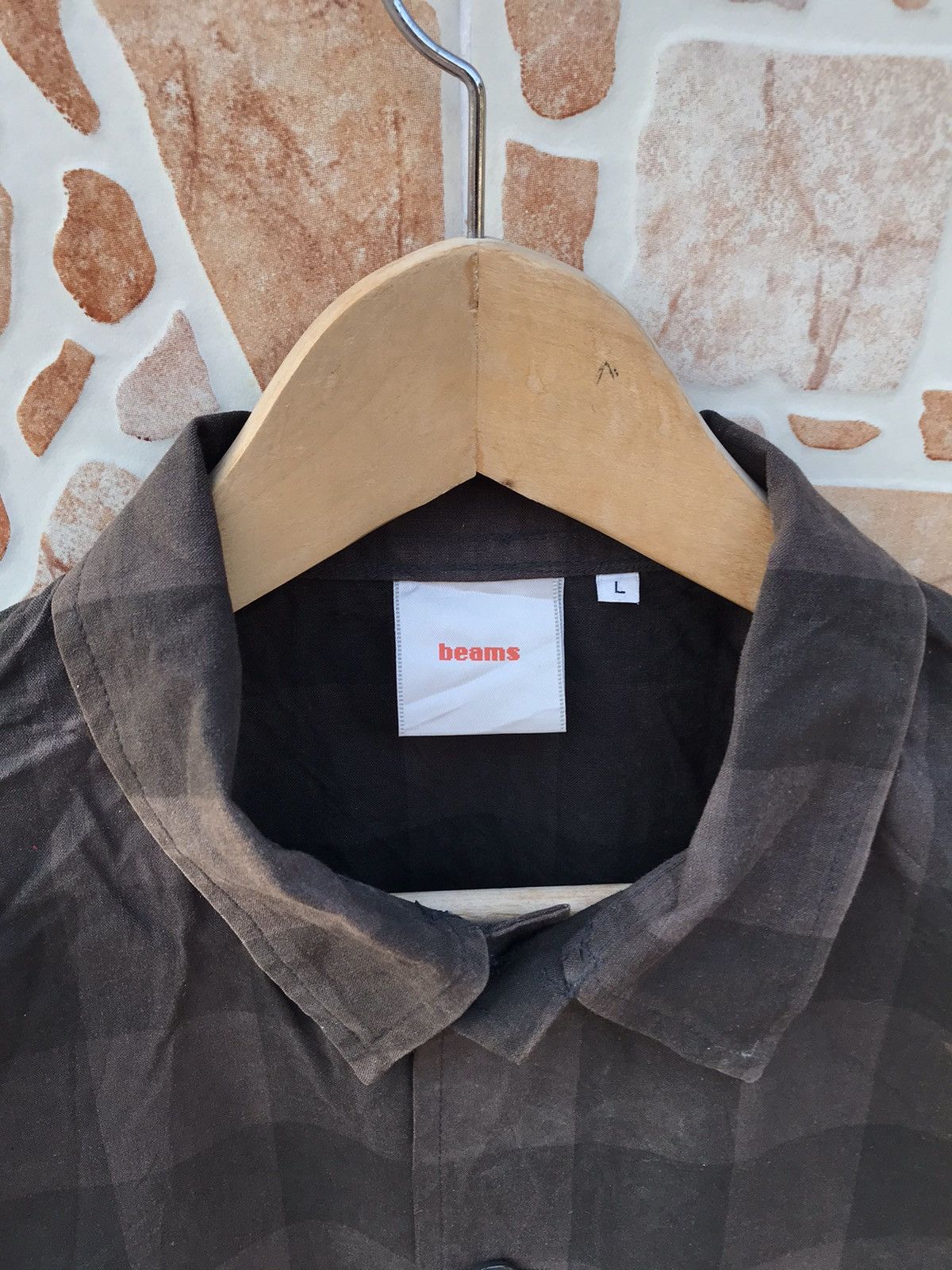 Beams Plus × Japanese Brand BEAMS STRIPED WORKWEAR JACKET Size US L / EU 52-54 / 3 - 4 Thumbnail