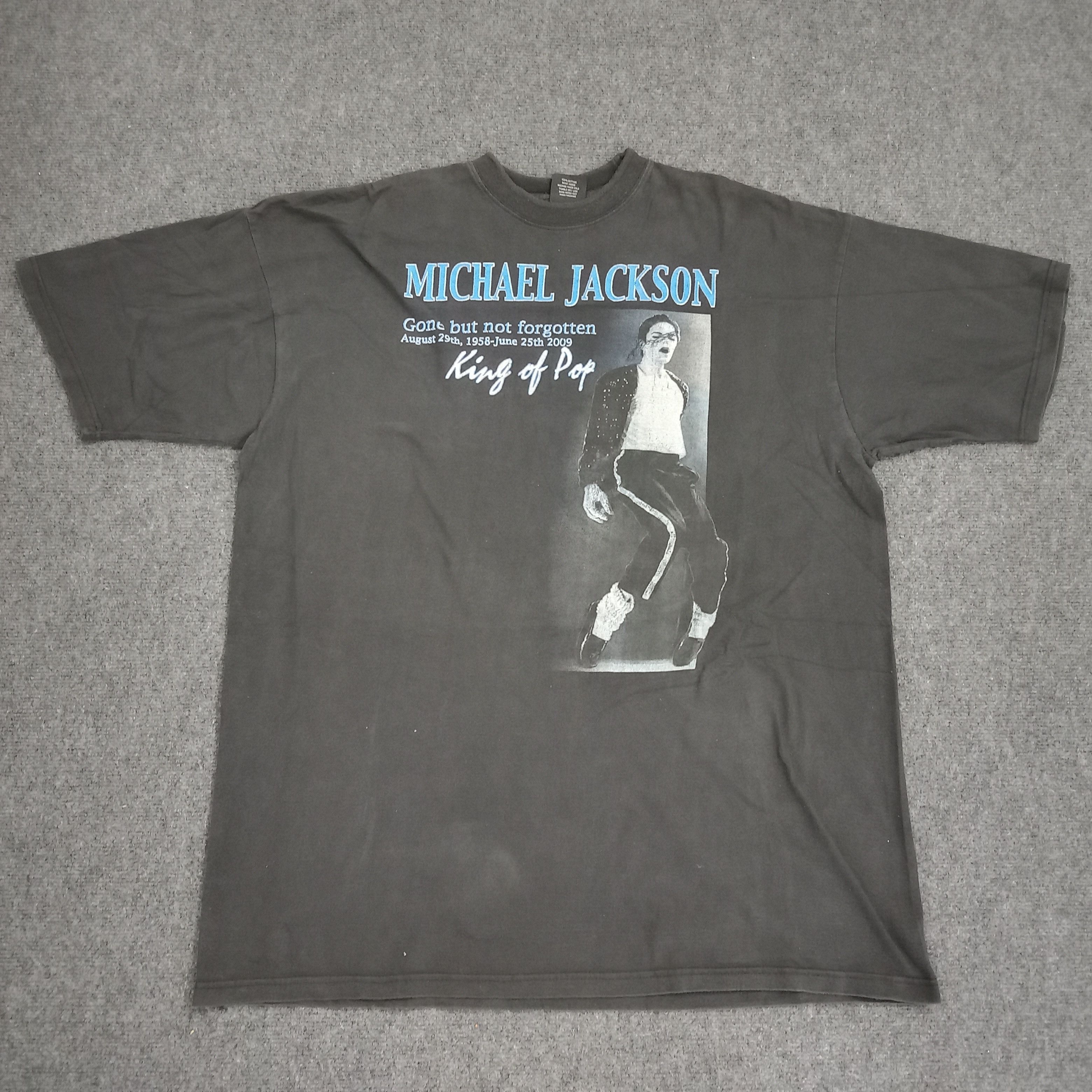Michael Jackson Vintage MICHAEL JACKSON American King of Pop T-Shirt Size US XXL / EU 58 / 5 - 1 Thumbnail