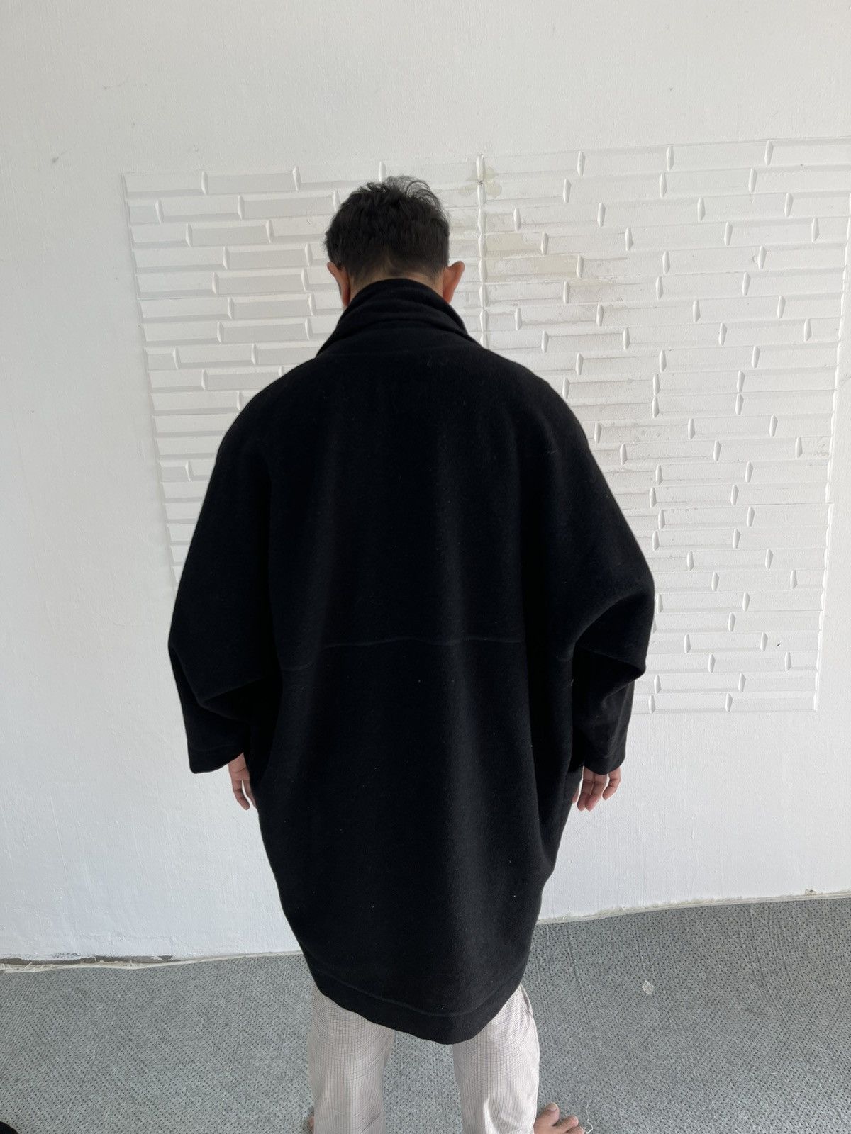 Issey Miyake VINTAGE 80’s KIMONO WOOL BAT FLYING PLANTATION ISSEY MIYAKE Size US L / EU 52-54 / 3 - 4 Thumbnail