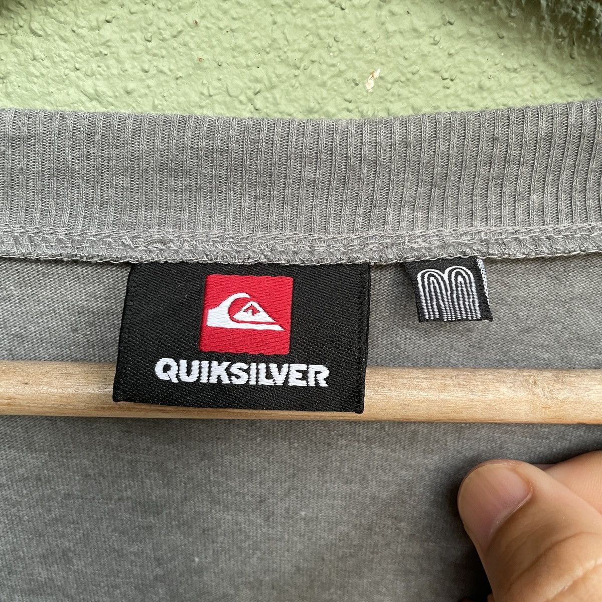 Aran Isles Knitwear Vintage Quiksilver Kurt Cobain Style Grey Cardigan Knitwear Size US M / EU 48-50 / 2 - 6 Thumbnail