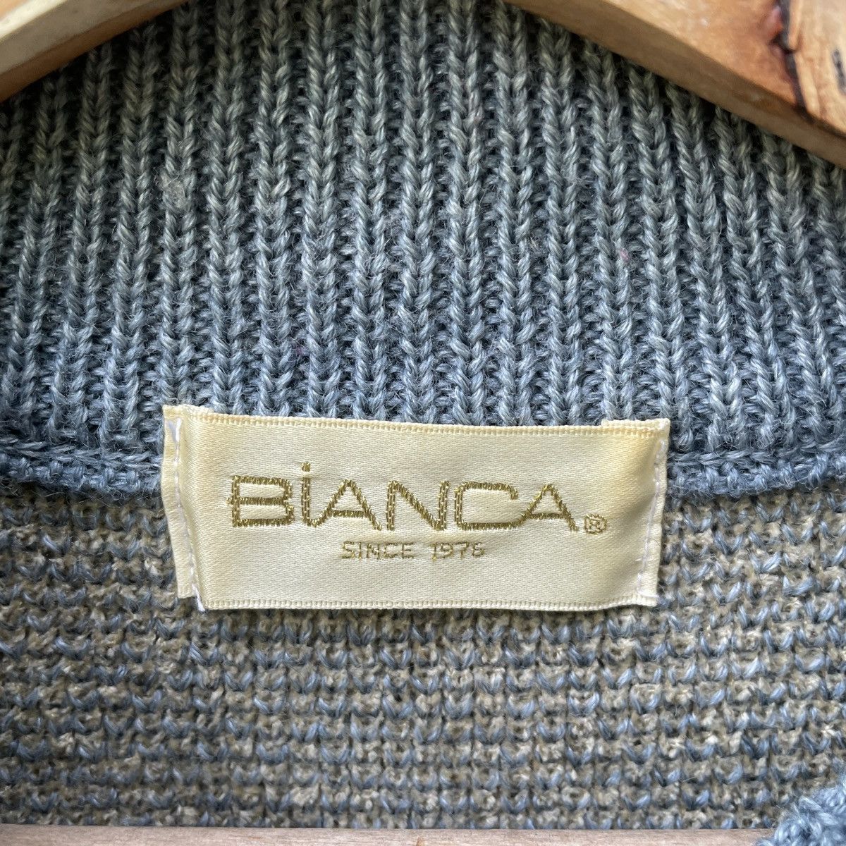 Aran Isles Knitwear Vintage BIANCA Rare Design Full Print Knitwear Sweater JAPAN Size US L / EU 52-54 / 3 - 7 Thumbnail