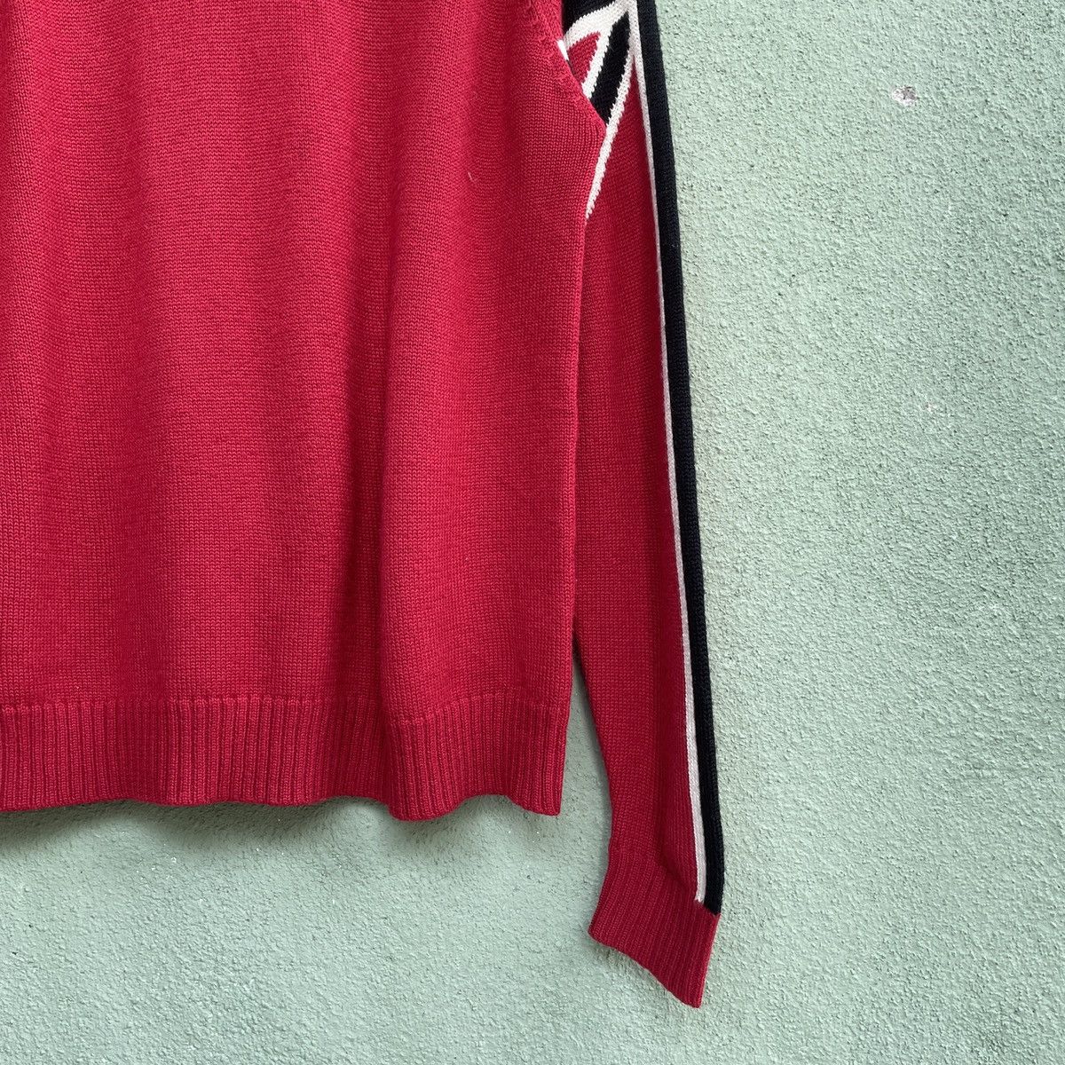 Aran Isles Knitwear Vintage Ritmo Latino Milano Red Turtleneck Knitwear RARE Size US M / EU 48-50 / 2 - 5 Thumbnail