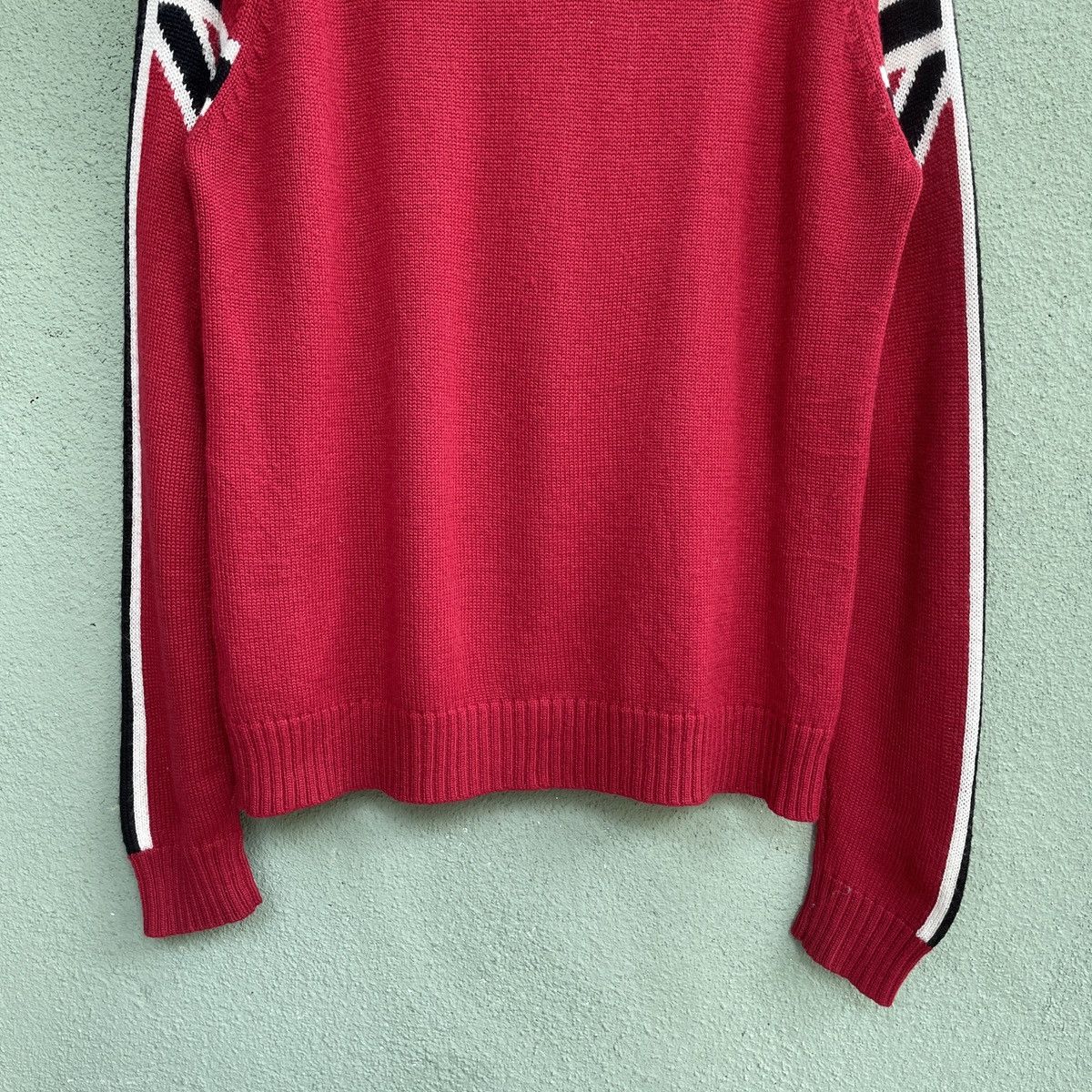 Aran Isles Knitwear Vintage Ritmo Latino Milano Red Turtleneck Knitwear RARE Size US M / EU 48-50 / 2 - 8 Thumbnail