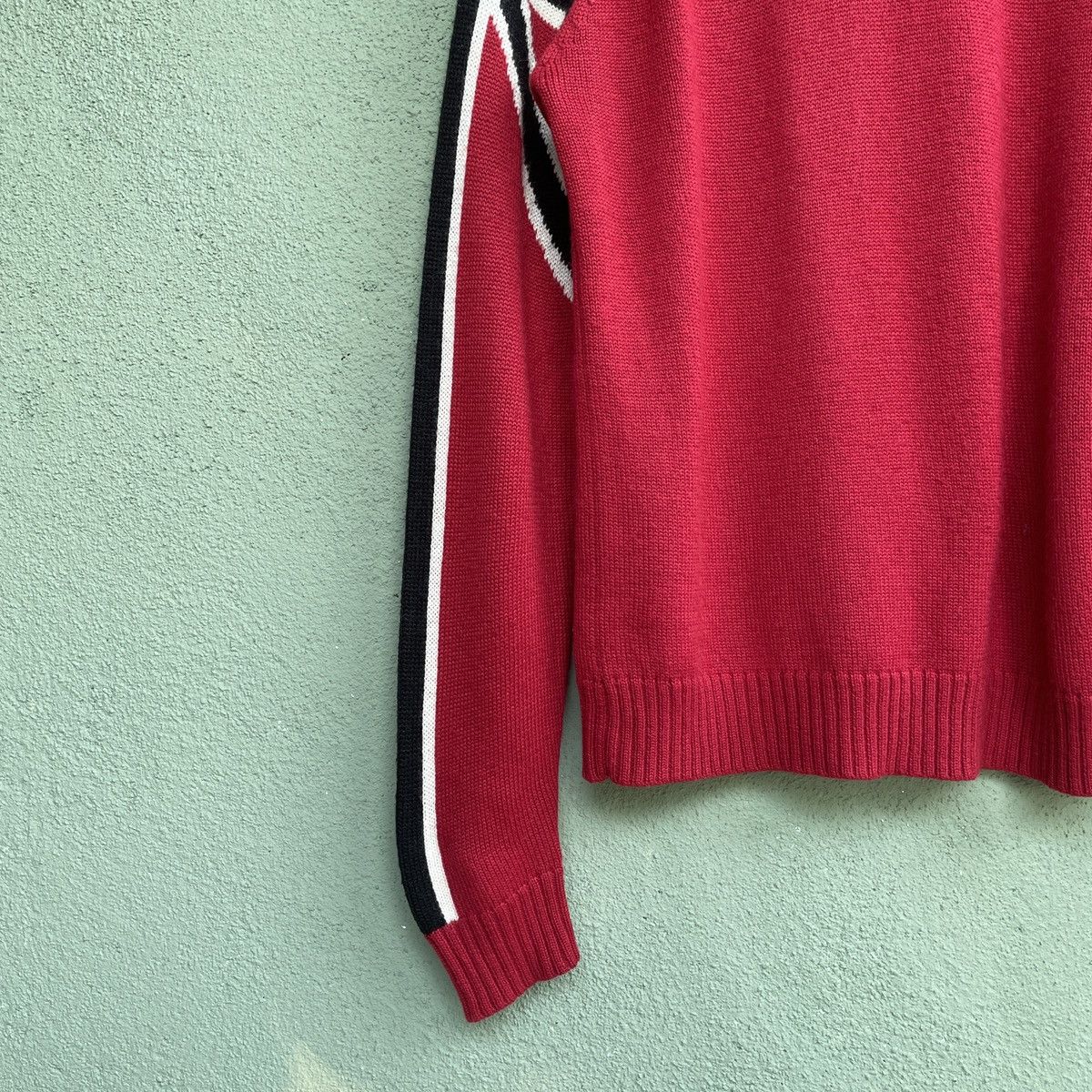 Aran Isles Knitwear Vintage Ritmo Latino Milano Red Turtleneck Knitwear RARE Size US M / EU 48-50 / 2 - 4 Thumbnail