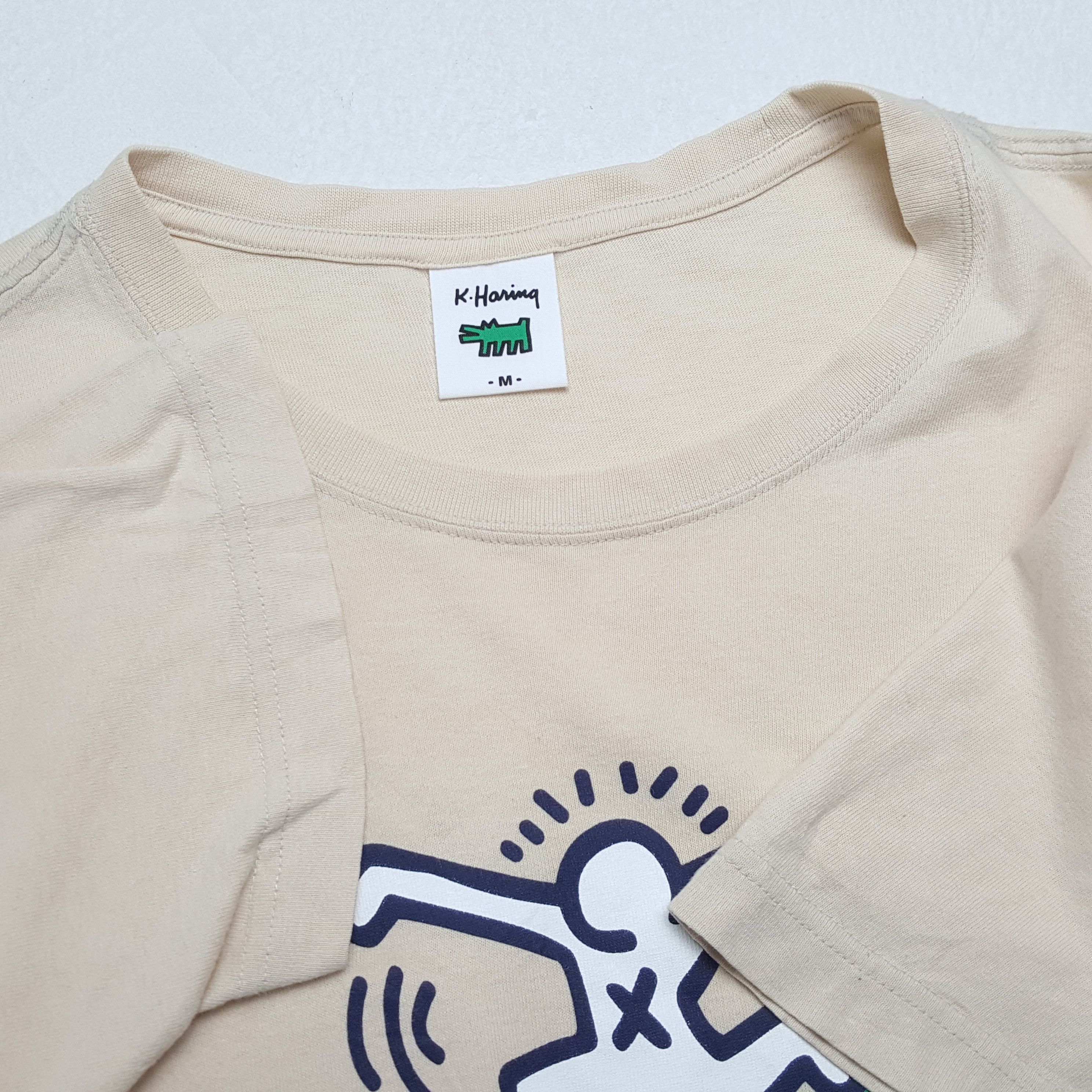 Keith Haring × Uniqlo KEITH HARING X Japanese Brand Streetwear Art Style Tshirt Size US M / EU 48-50 / 2 - 7 Thumbnail
