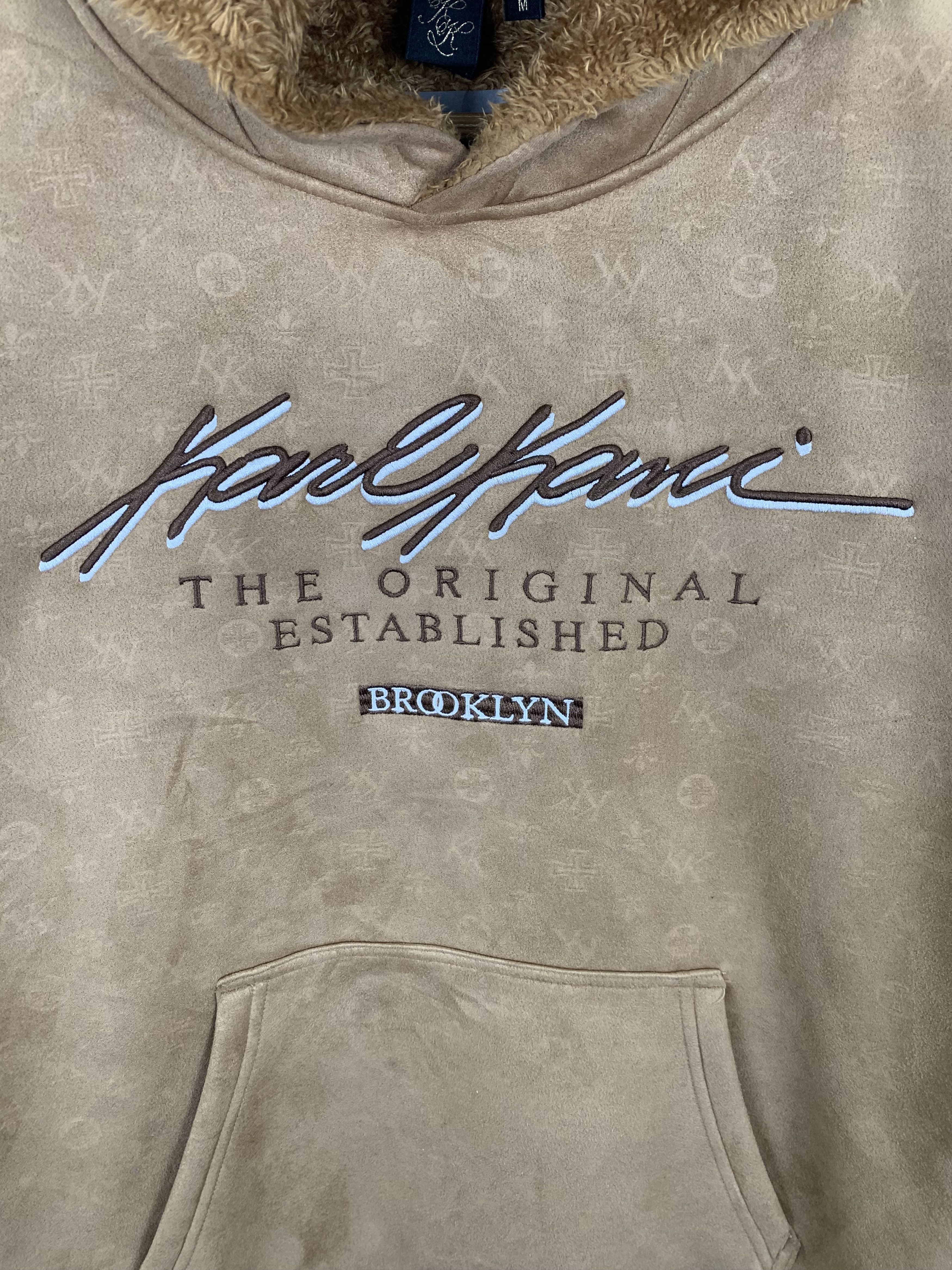 Karl Kani Vintage Karl Kani Hoodie Sherpa Pullover Jacket Size US M / EU 48-50 / 2 - 7 Thumbnail