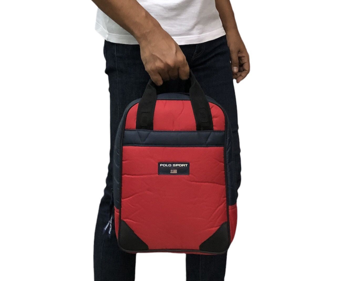 Ralph Laurent Polo Sport By Mizuno Lunch Tote Bag in Red, Men's