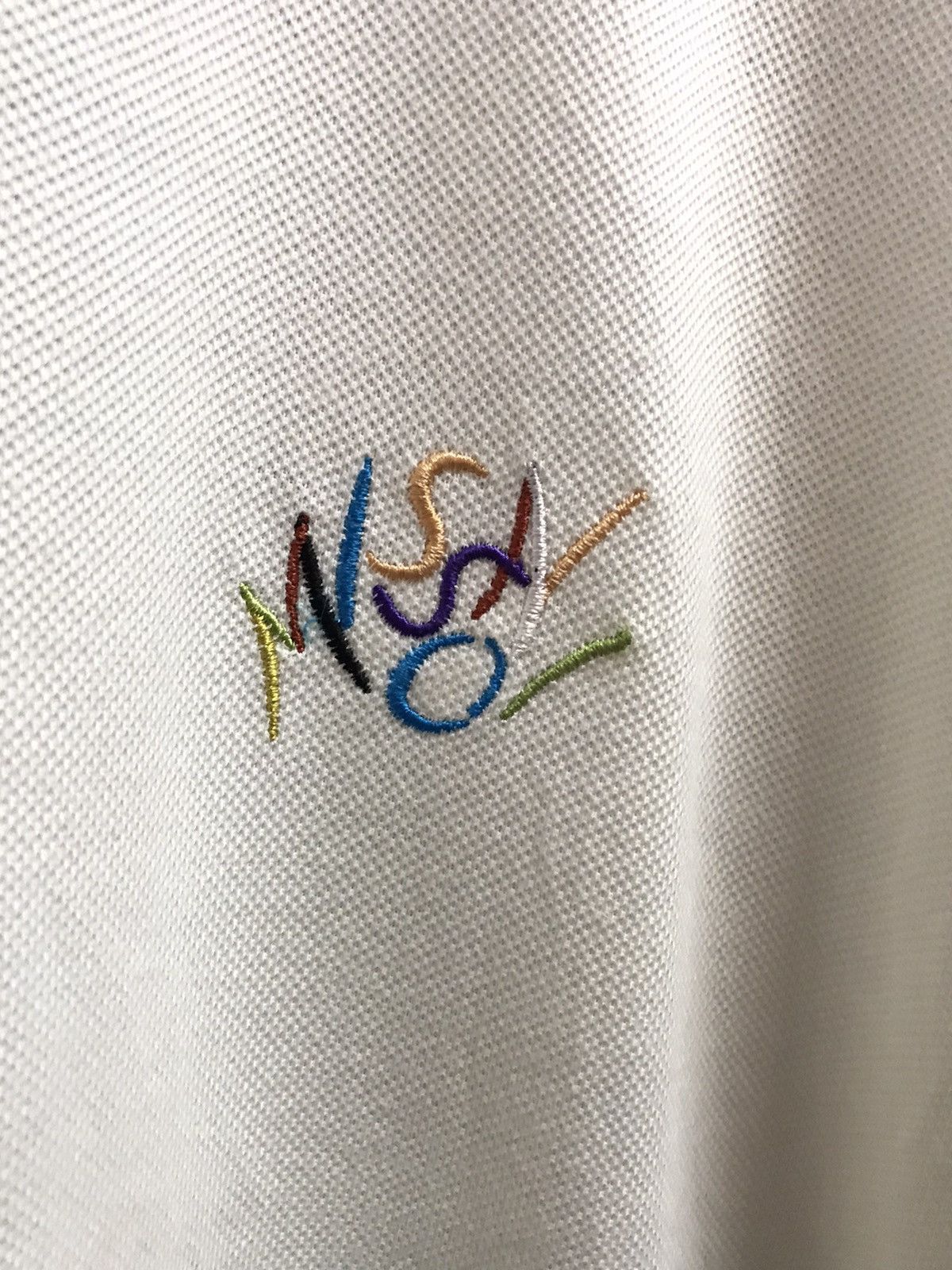Missoni × Vintage Vintage DS Missoni Embroidery Unworn Long sleeve Polo Size US M / EU 48-50 / 2 - 4 Thumbnail
