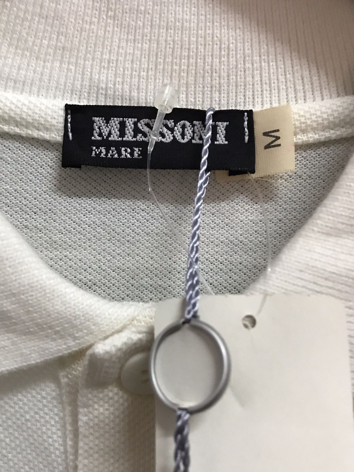 Missoni × Vintage Vintage DS Missoni Embroidery Unworn Long sleeve Polo Size US M / EU 48-50 / 2 - 6 Thumbnail