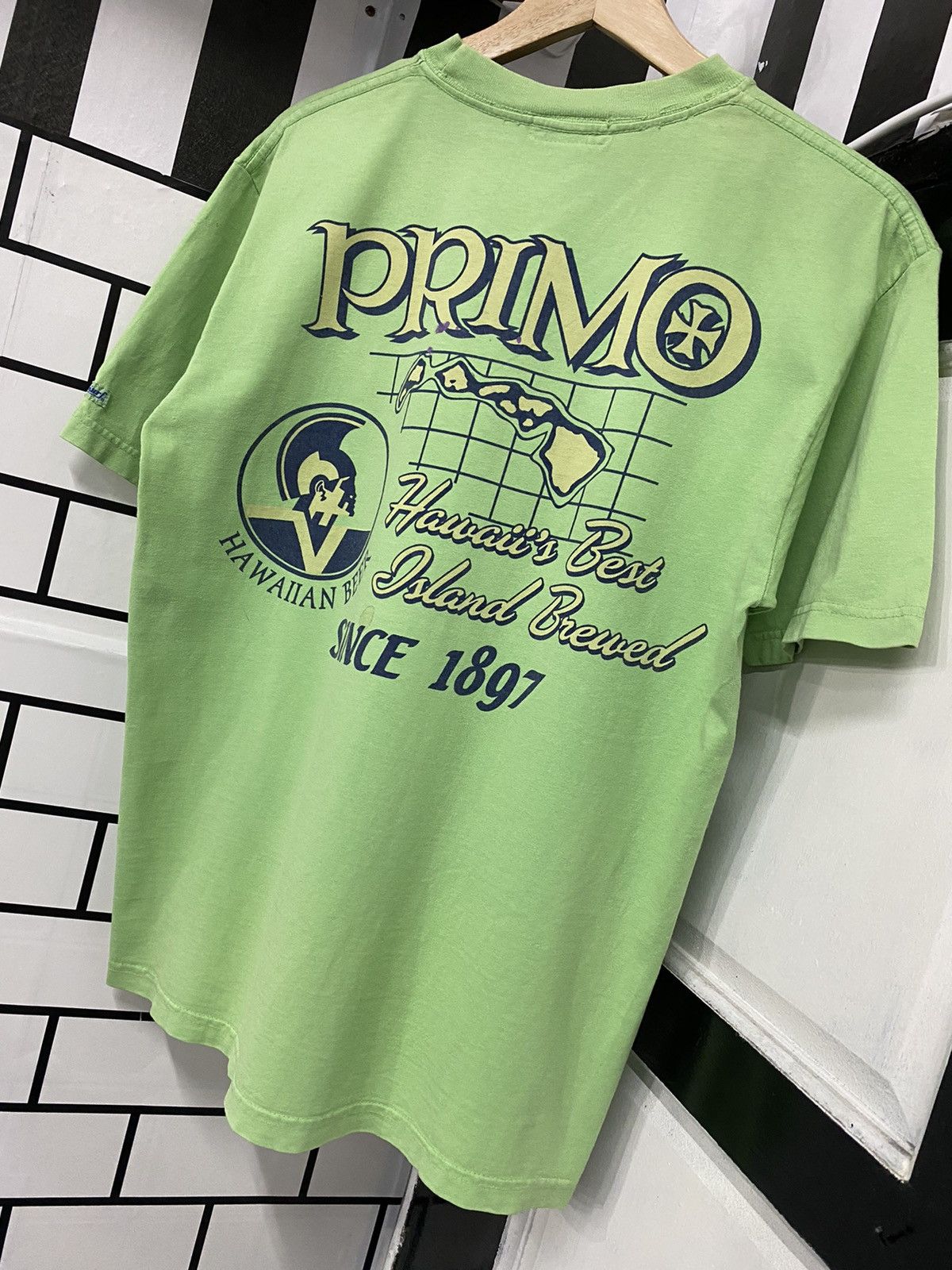 Japanese Brand × Sun Surf × Toyo Enterprises Vintage Sun Surf Hawaiian Beer Primo Tshirt Size US M / EU 48-50 / 2 - 5 Thumbnail