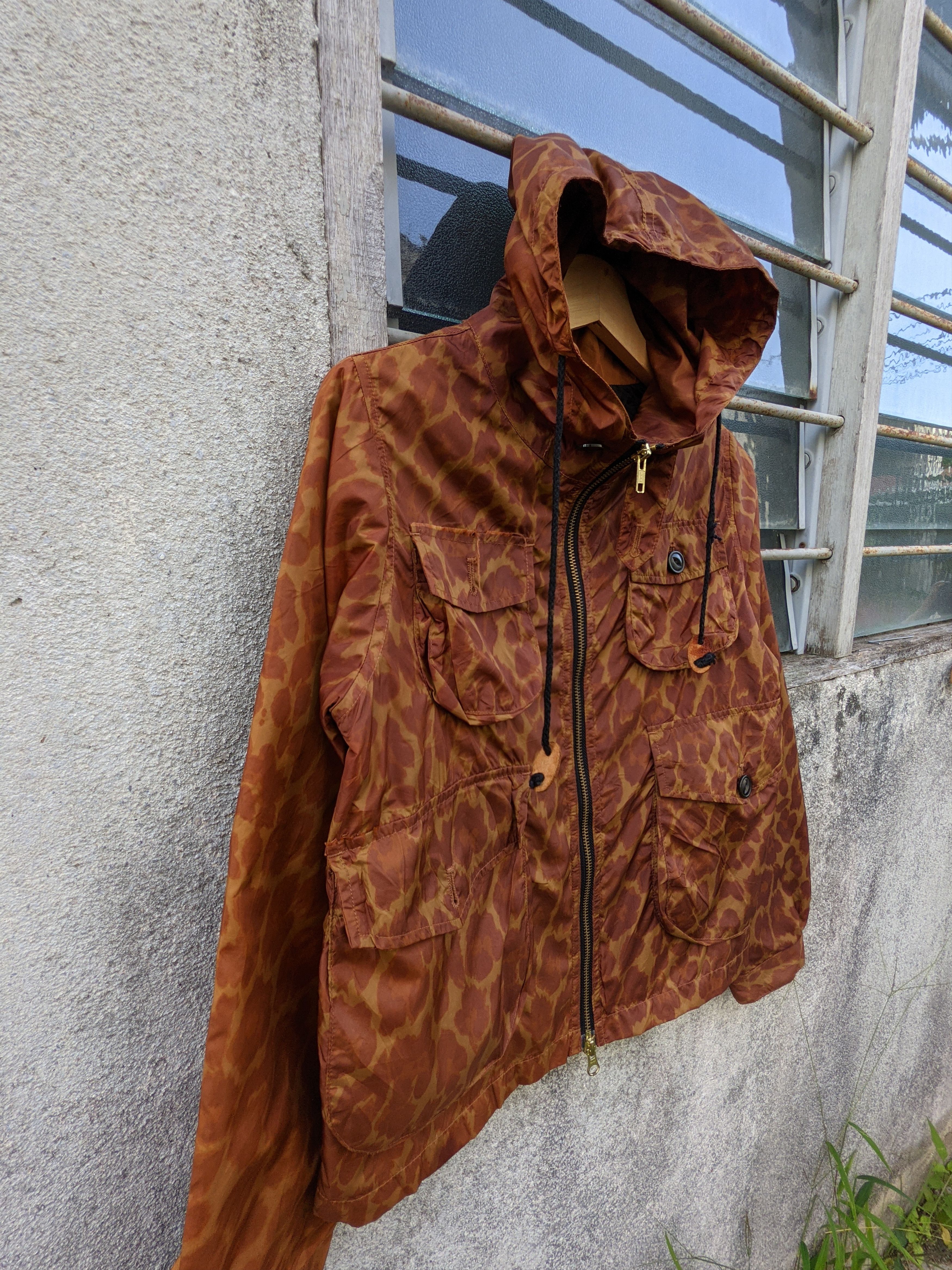Beams Plus × Japanese Brand ⚡️Rare⚡️ Beams Boy Leopard Nylon Jacket ( Boy ) Size S / US 4 / IT 40 - 3 Thumbnail