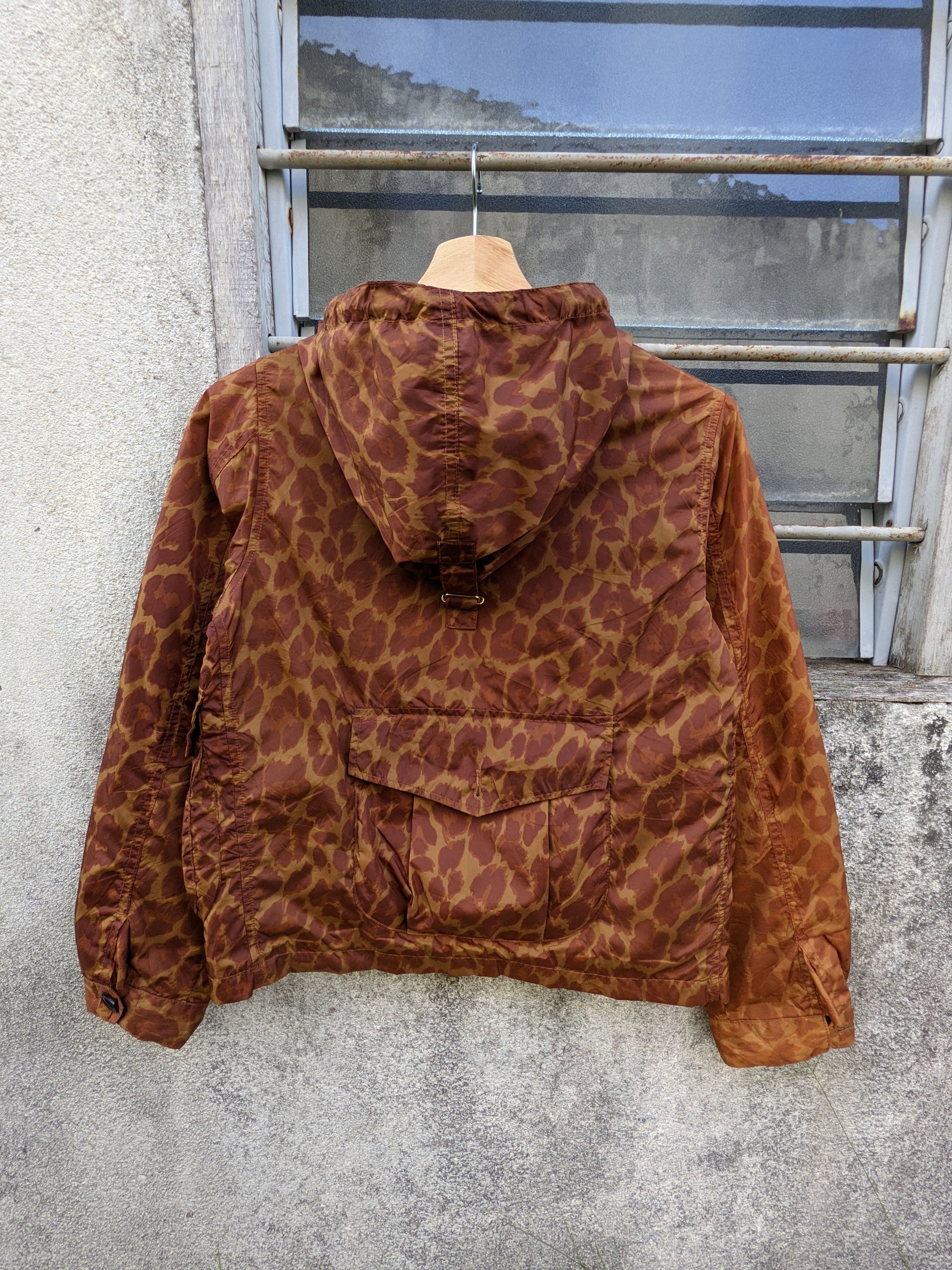 Beams Plus × Japanese Brand ⚡️Rare⚡️ Beams Boy Leopard Nylon Jacket ( Boy ) Size S / US 4 / IT 40 - 6 Thumbnail