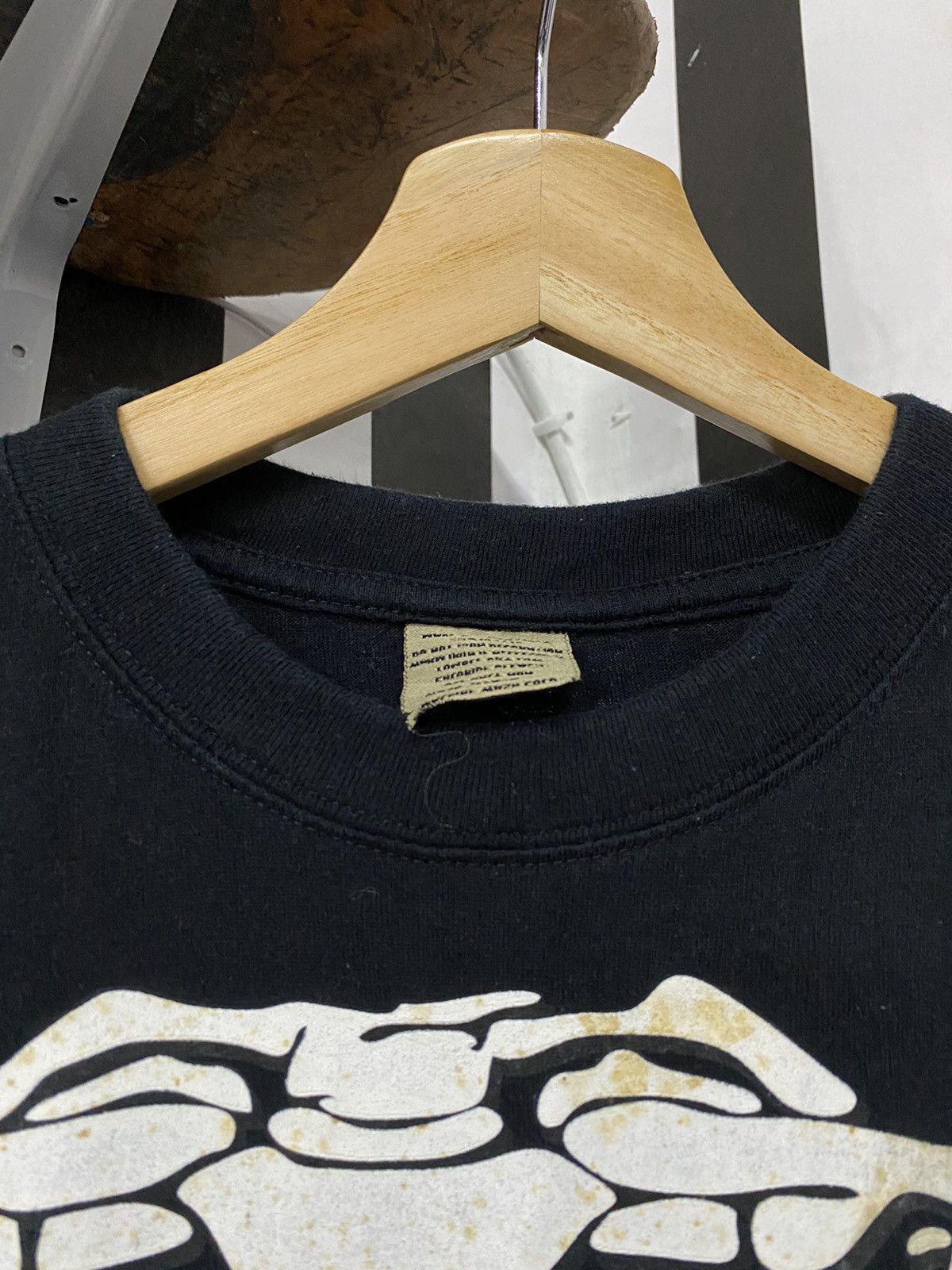 Bones × Vintage Vintage Ribcage Skeleton Oversized Baggy Tshirt Size US XXL / EU 58 / 5 - 6 Thumbnail