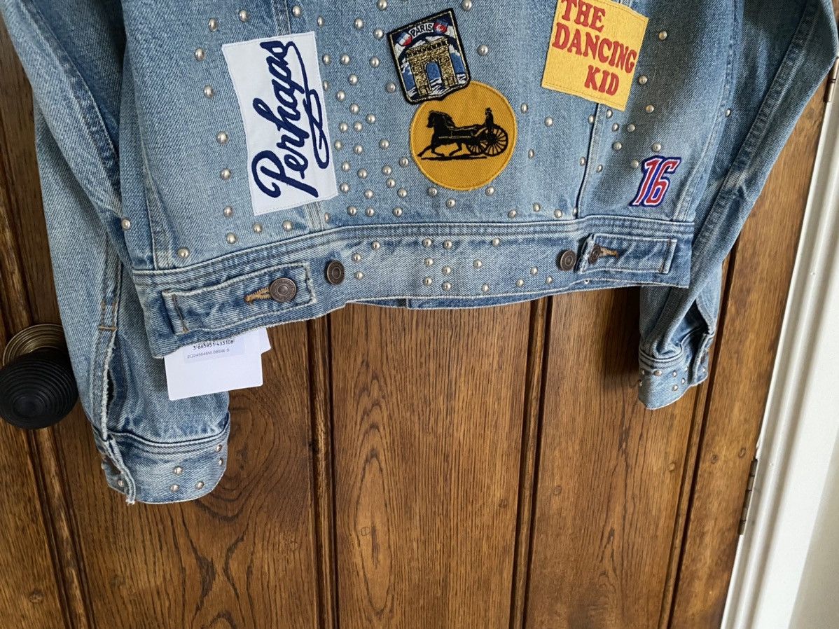 Celine SS21 Celine The Dancing Kid studded patch denim jacket star Size US S / EU 44-46 / 1 - 14 Thumbnail