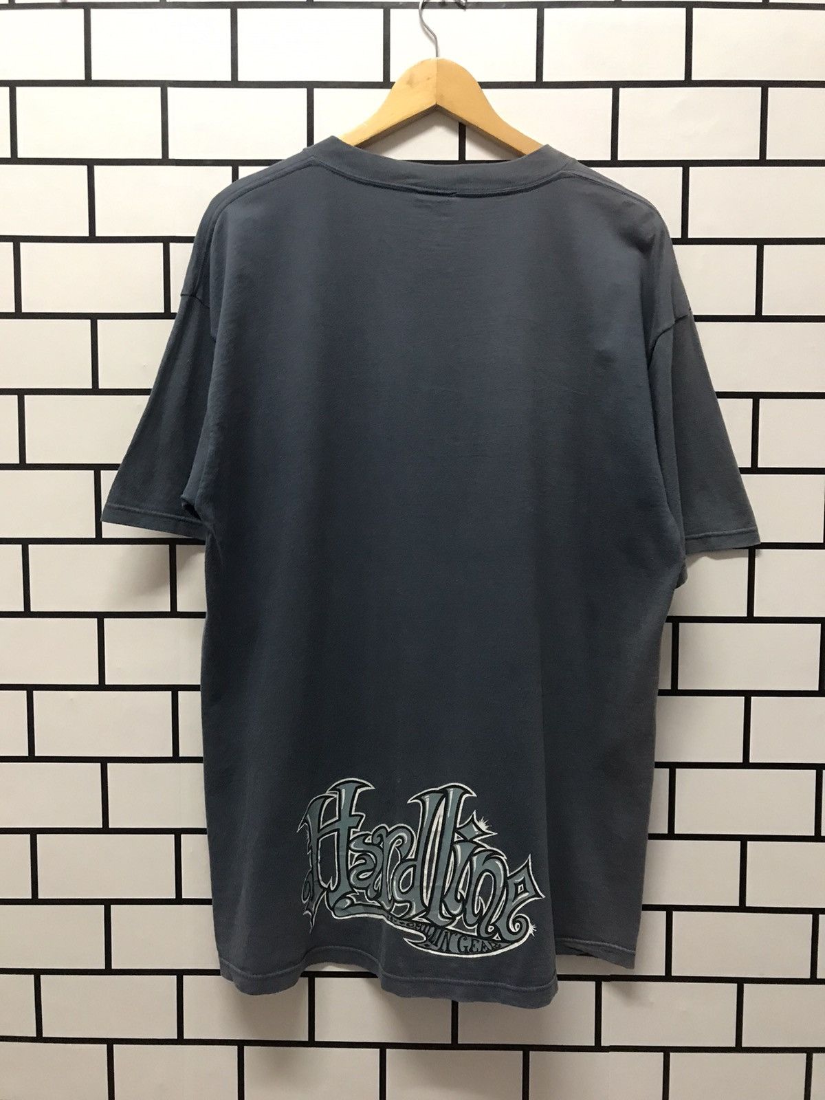 Rap Tees × Vintage Vintage 90’s Hardline hip hop sun faded tee Size US XL / EU 56 / 4 - 2 Thumbnail