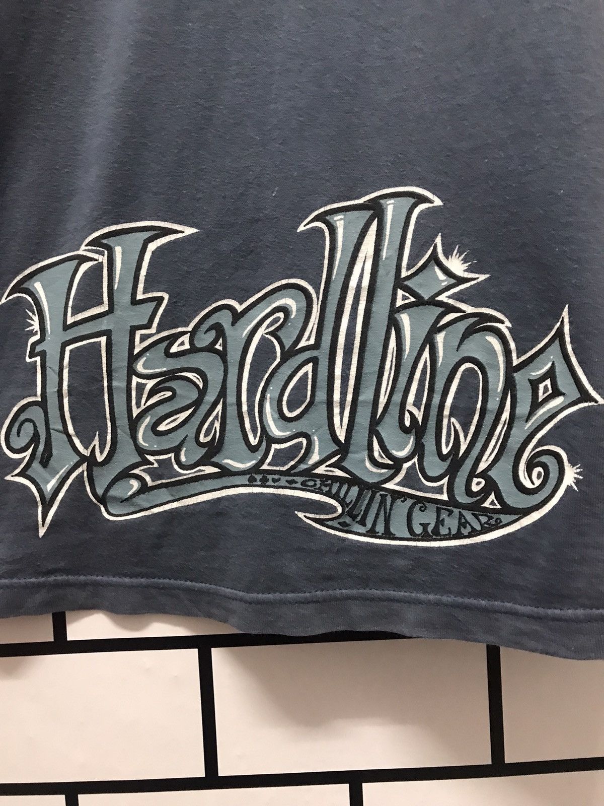 Rap Tees × Vintage Vintage 90’s Hardline hip hop sun faded tee Size US XL / EU 56 / 4 - 10 Thumbnail