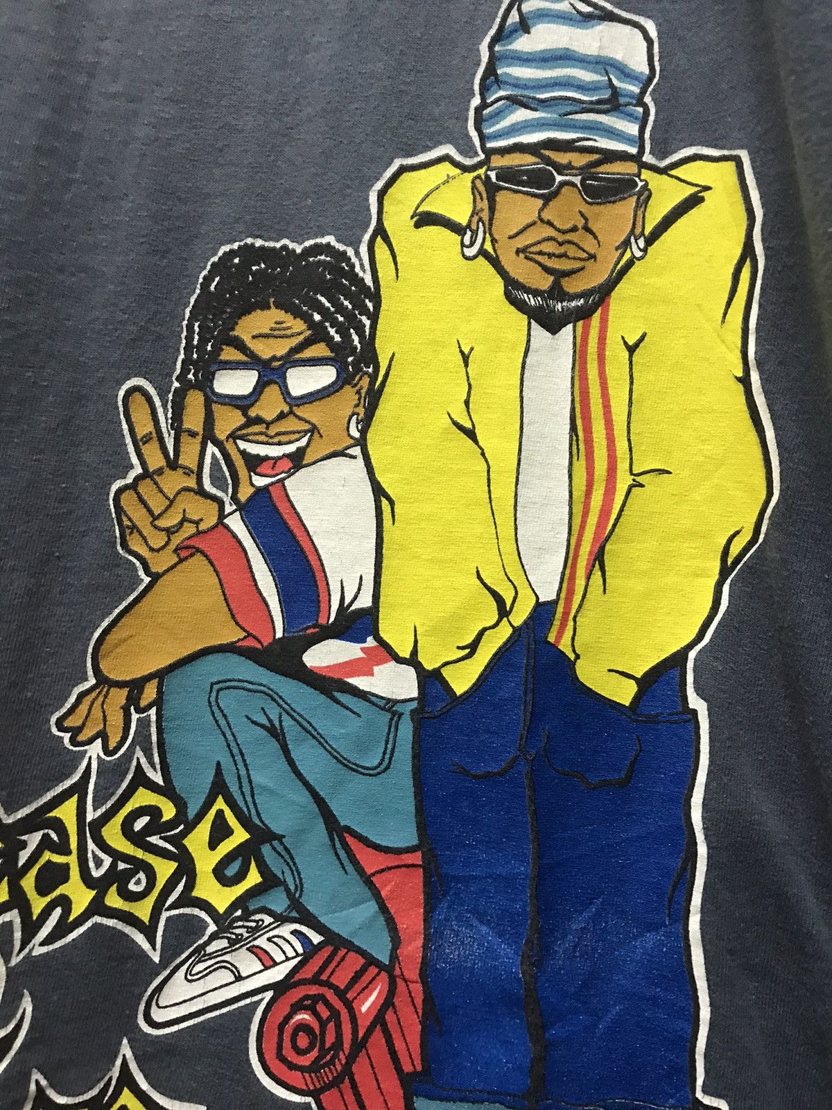 Rap Tees × Vintage Vintage 90’s Hardline hip hop sun faded tee Size US XL / EU 56 / 4 - 7 Thumbnail