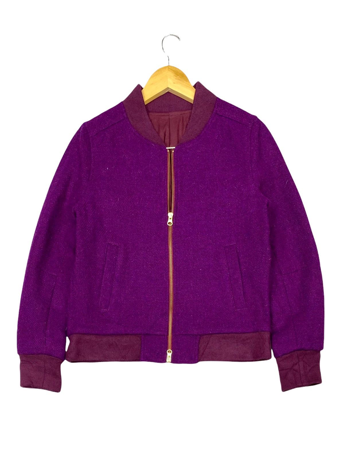 Harris Tweed × Journal Standard VINTAGE HARRIS TWEED x JOURNAL STANDARD WOOL BLEND JACKET Size S / US 4 / IT 40 - 1 Thumbnail