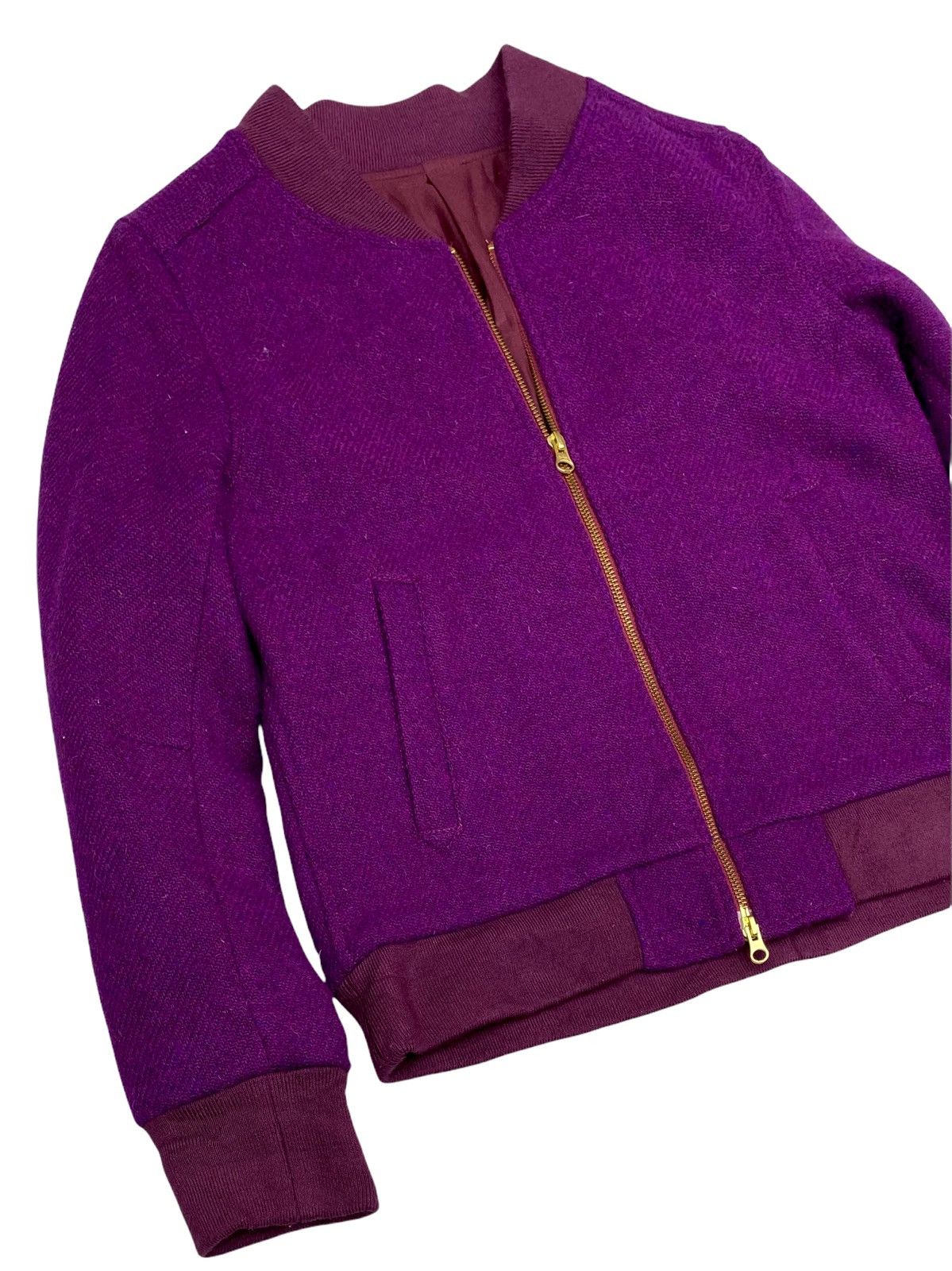 Harris Tweed × Journal Standard VINTAGE HARRIS TWEED x JOURNAL STANDARD WOOL BLEND JACKET Size S / US 4 / IT 40 - 8 Thumbnail
