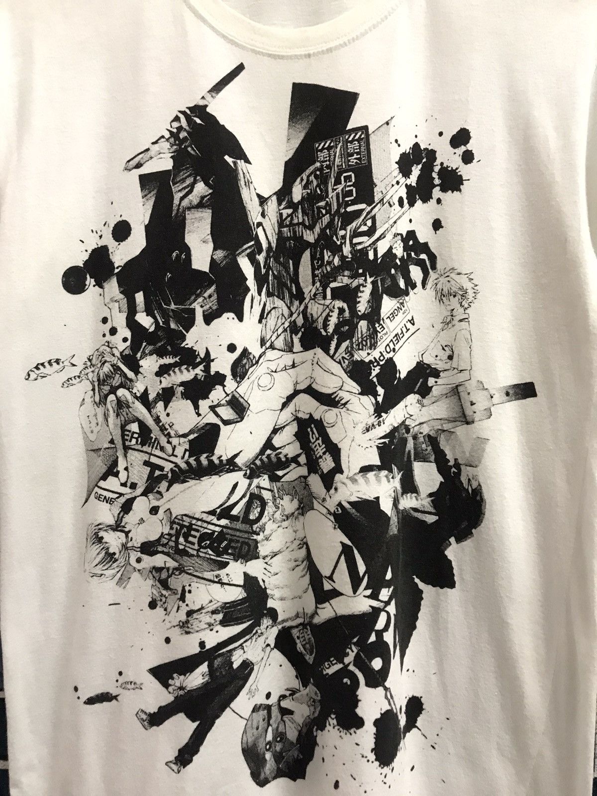 Anime × Japanese Brand × Vintage Vintage Evangelion Illustration Graphic Official tee Size US M / EU 48-50 / 2 - 4 Thumbnail