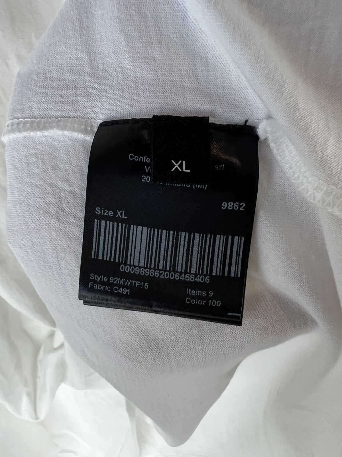 Calvin Klein 205W39NYC Calvin klein blood drip tee Size US XL / EU 56 / 4 - 4 Thumbnail