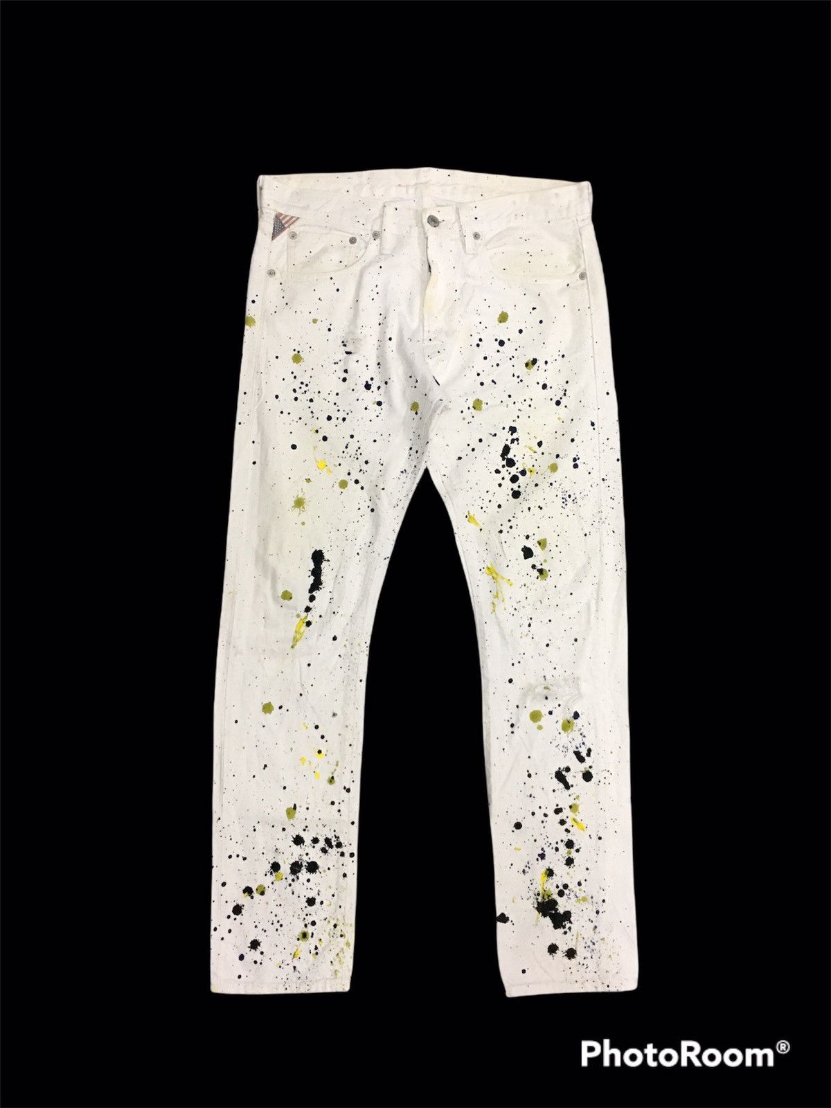 Denim & Supply Ralph Lauren × Ralph Lauren Denim & Supply Ralph Lauren Painted Distressed Size US 33 - 2 Thumbnail