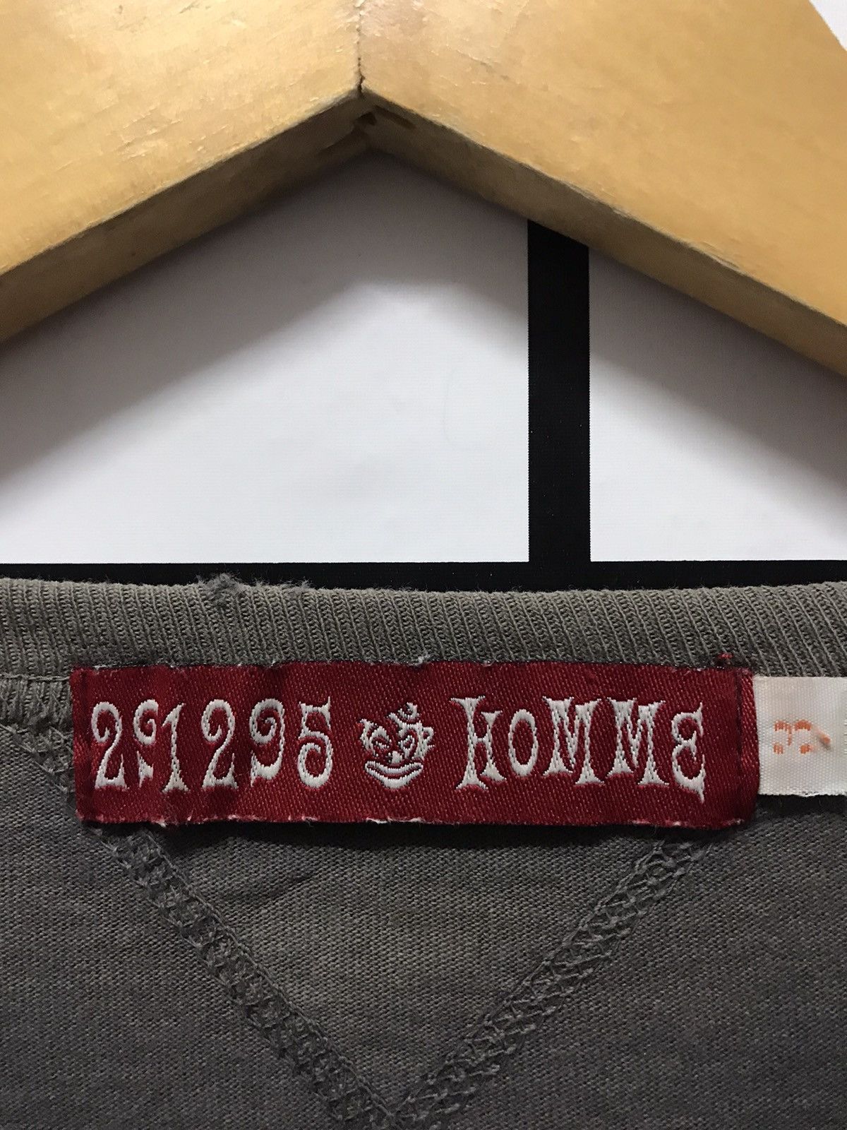 Designer × Japanese Brand × Vintage 291295 Homme japan long sleeve distressed tshirt Size US M / EU 48-50 / 2 - 12 Thumbnail