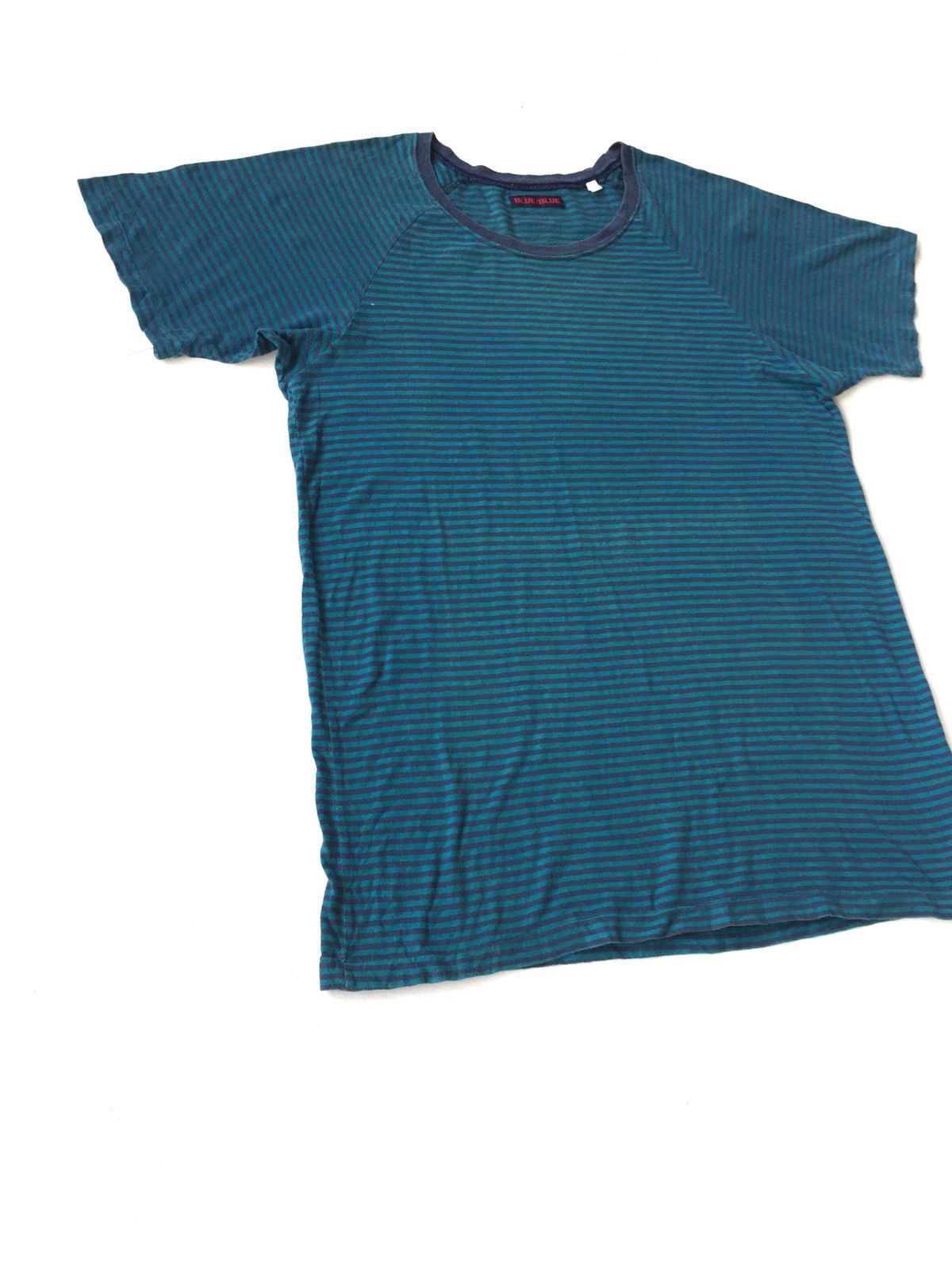 Blue Blue Japan × Vintage Vintage Blue Blue Japan Stripe Shirt Size US M / EU 48-50 / 2 - 3 Thumbnail