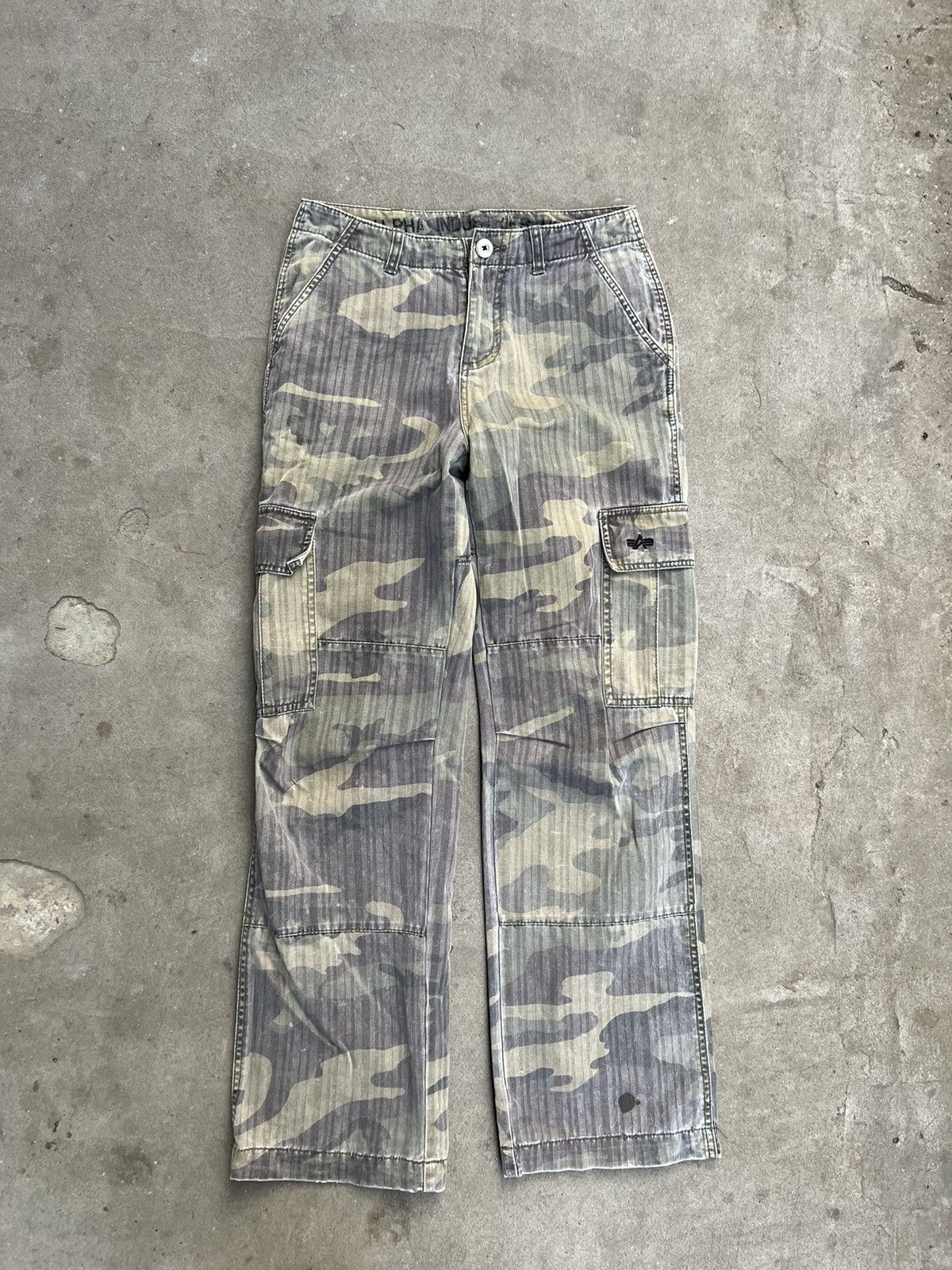 Alpha Industries Vintage Alpha Industries Tactical Military Cargo Pants Size US 28 / EU 44 - 9 Thumbnail