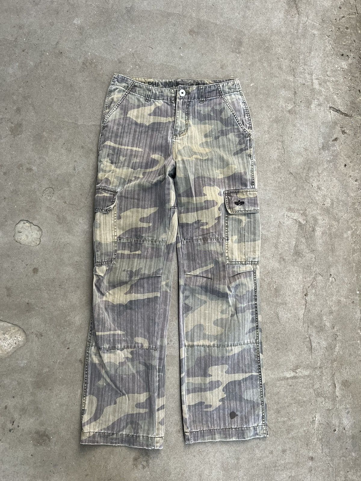 Alpha Industries Vintage Alpha Industries Tactical Military Cargo Pants Size US 28 / EU 44 - 1 Thumbnail