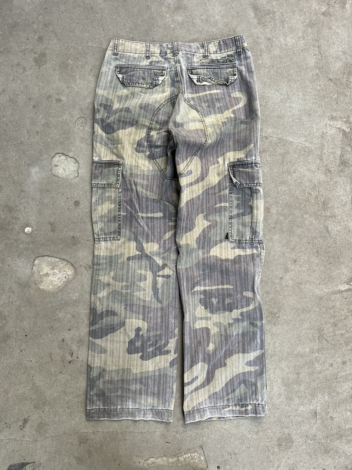 Alpha Industries Vintage Alpha Industries Tactical Military Cargo Pants Size US 28 / EU 44 - 2 Thumbnail