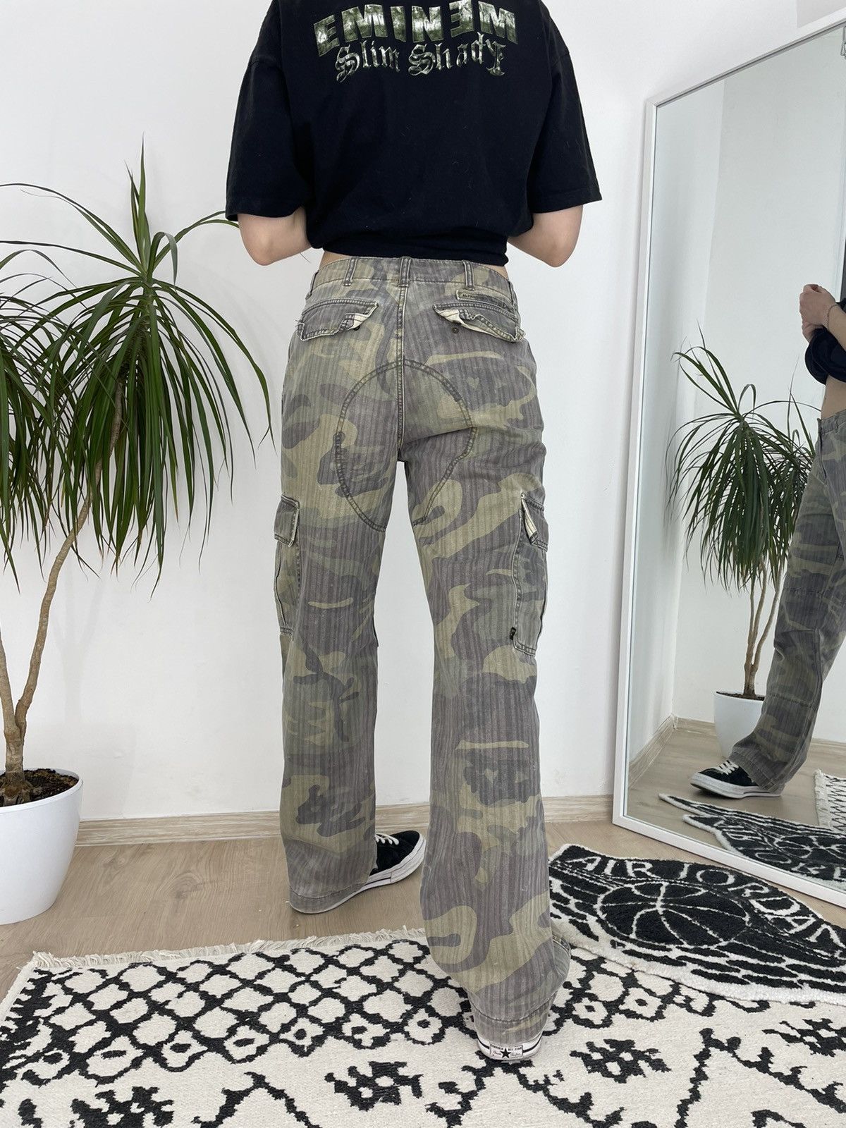 Alpha Industries Vintage Alpha Industries Tactical Military Cargo Pants Size US 28 / EU 44 - 7 Thumbnail
