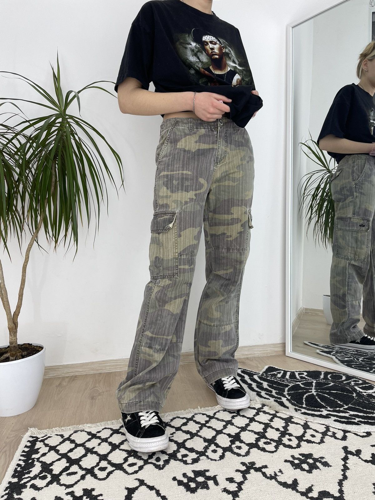 Alpha Industries Vintage Alpha Industries Tactical Military Cargo Pants Size US 28 / EU 44 - 8 Thumbnail