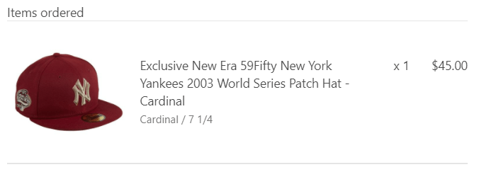 MLB × New Era 7 1/4 Hatclub Exclusive Aux Pack New York Yankees Cardinal Size ONE SIZE - 9 Thumbnail