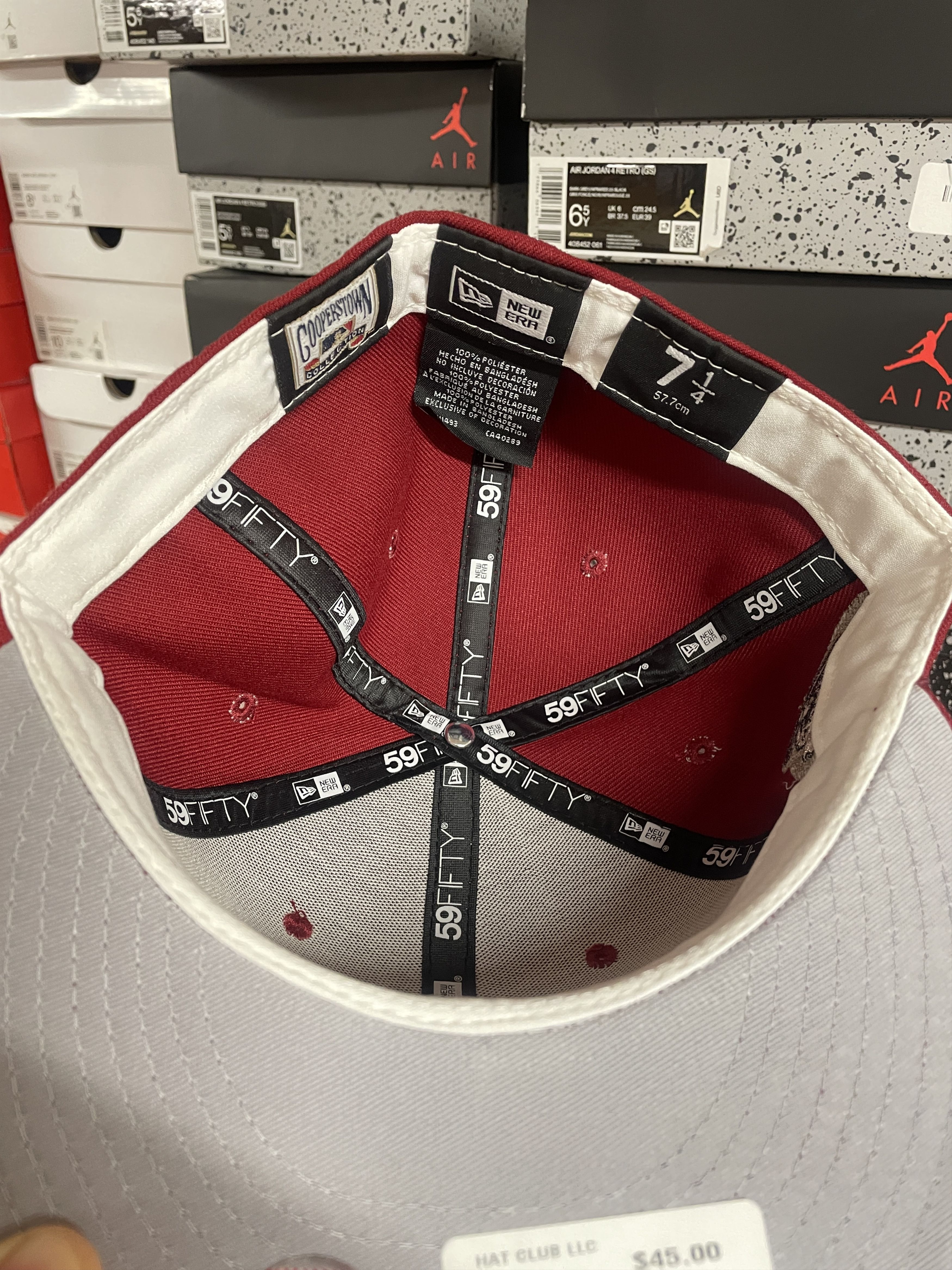 MLB × New Era 7 1/4 Hatclub Exclusive Aux Pack New York Yankees Cardinal Size ONE SIZE - 5 Thumbnail