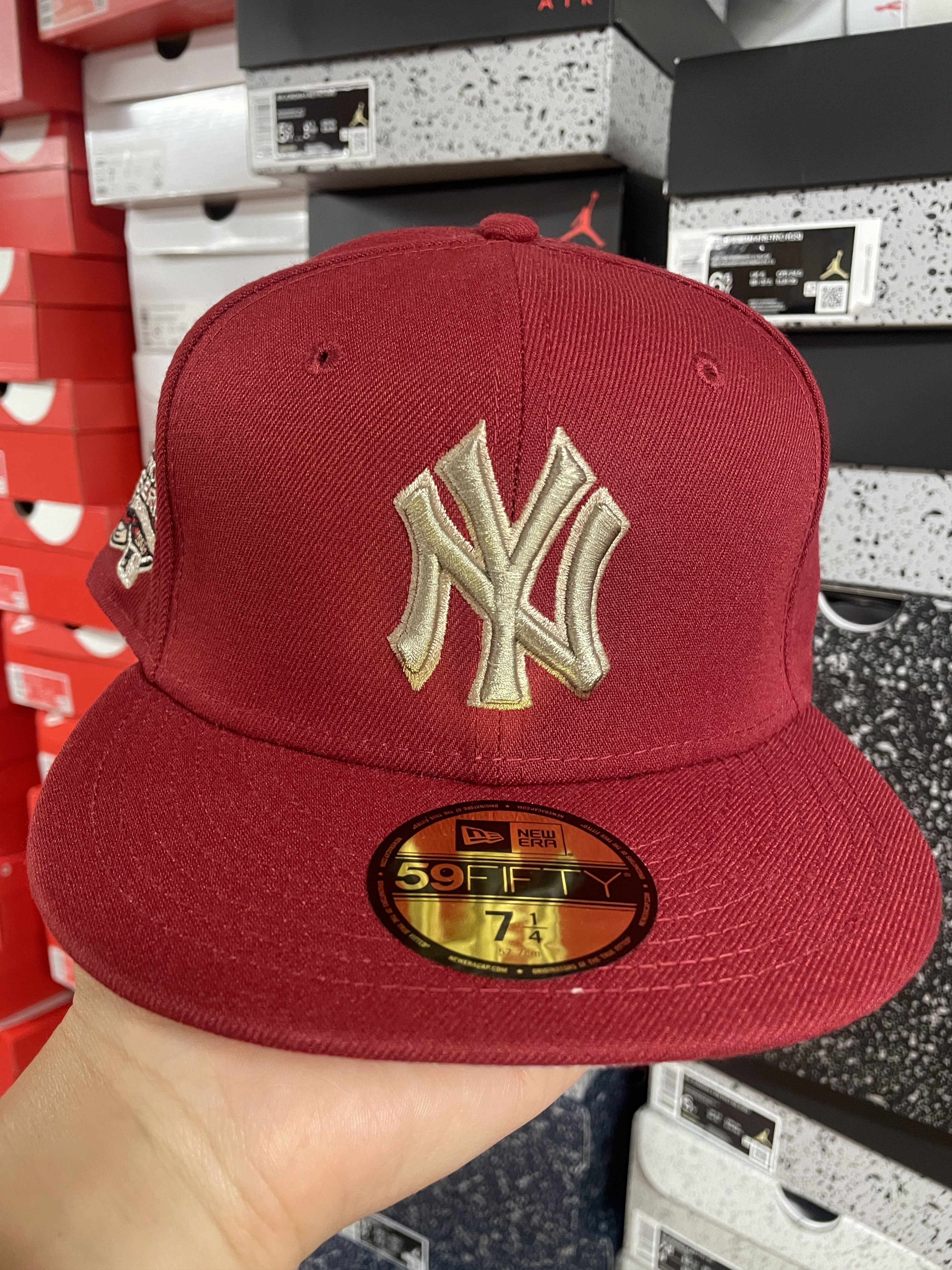 MLB × New Era 7 1/4 Hatclub Exclusive Aux Pack New York Yankees Cardinal Size ONE SIZE - 2 Thumbnail