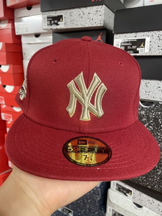 New Era 7 1/4 Hatclub Exclusive Aux Pack New York Yankees Cardinal