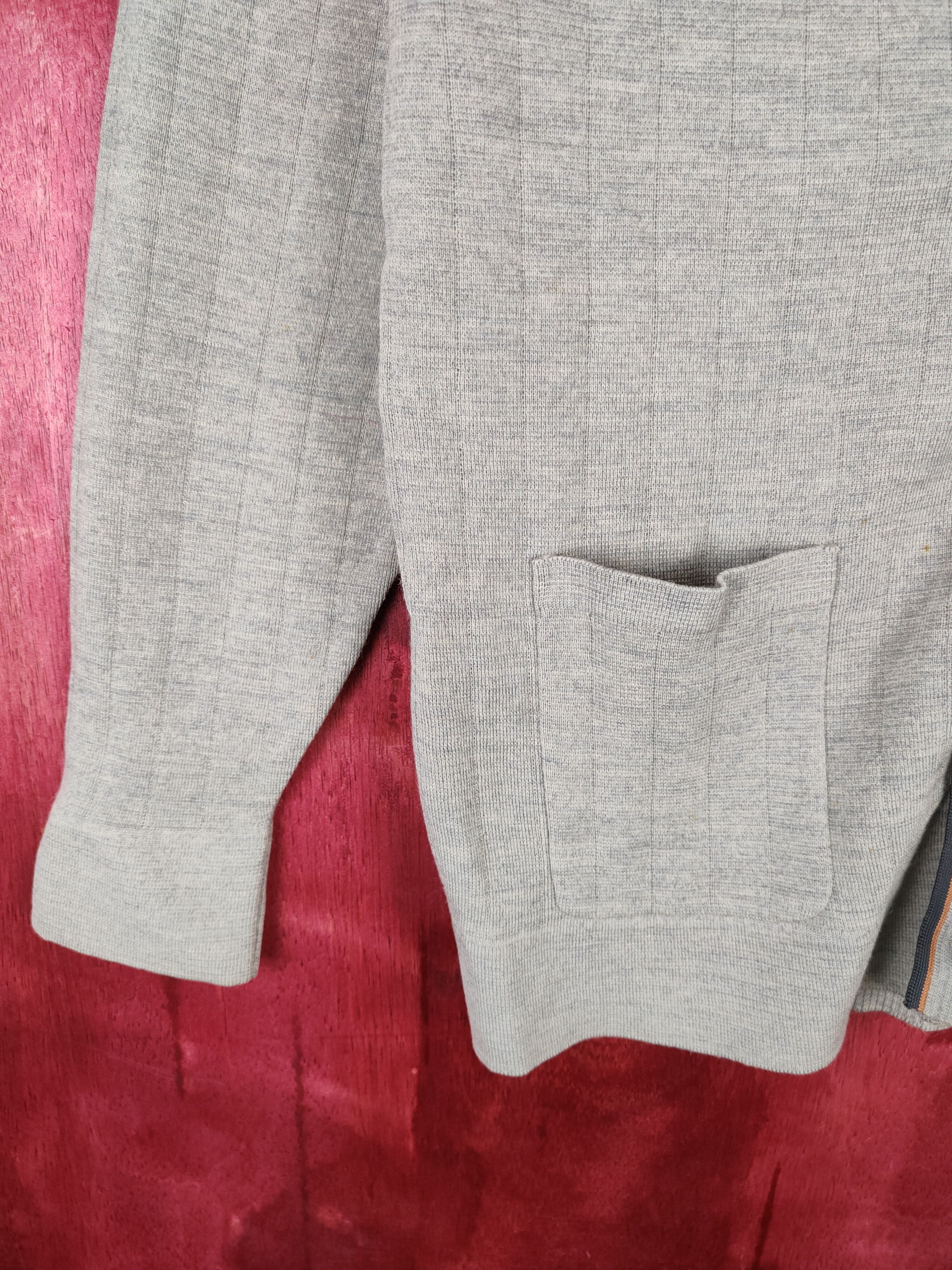 Japanese Brand × Vintage Hitman Tokyo Gray cardigan japan Knitwear #5259 Size US M / EU 48-50 / 2 - 3 Thumbnail