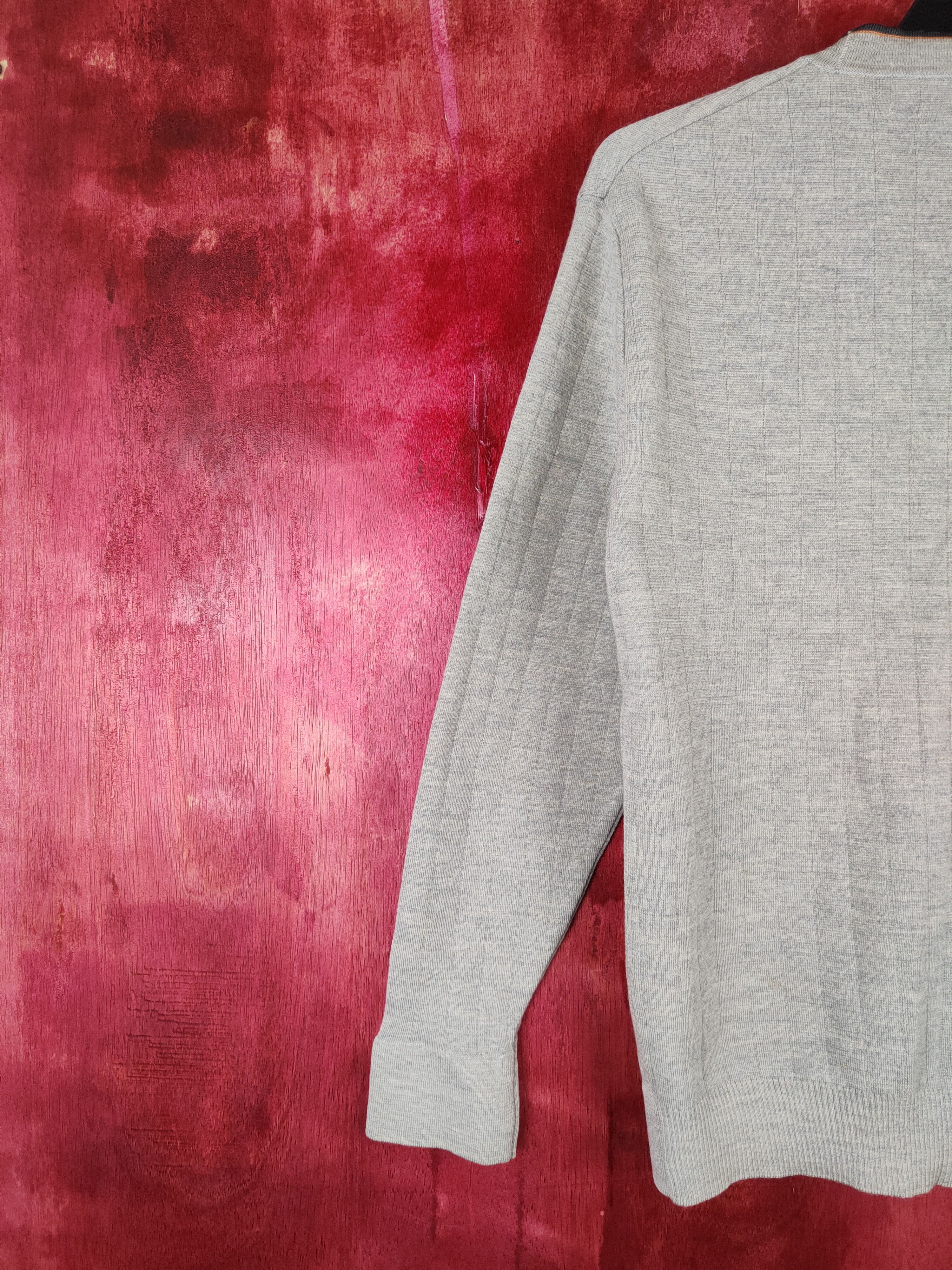 Japanese Brand × Vintage Hitman Tokyo Gray cardigan japan Knitwear #5259 Size US M / EU 48-50 / 2 - 8 Thumbnail