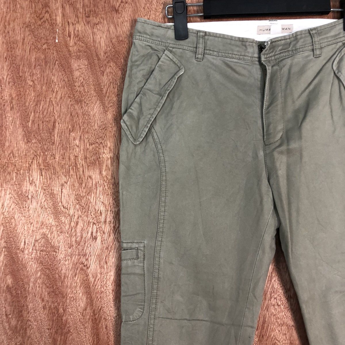 Japanese Brand Human Woman Grey cropped Straight Pants #c822 Size 30" / US 8 / IT 44 - 7 Thumbnail