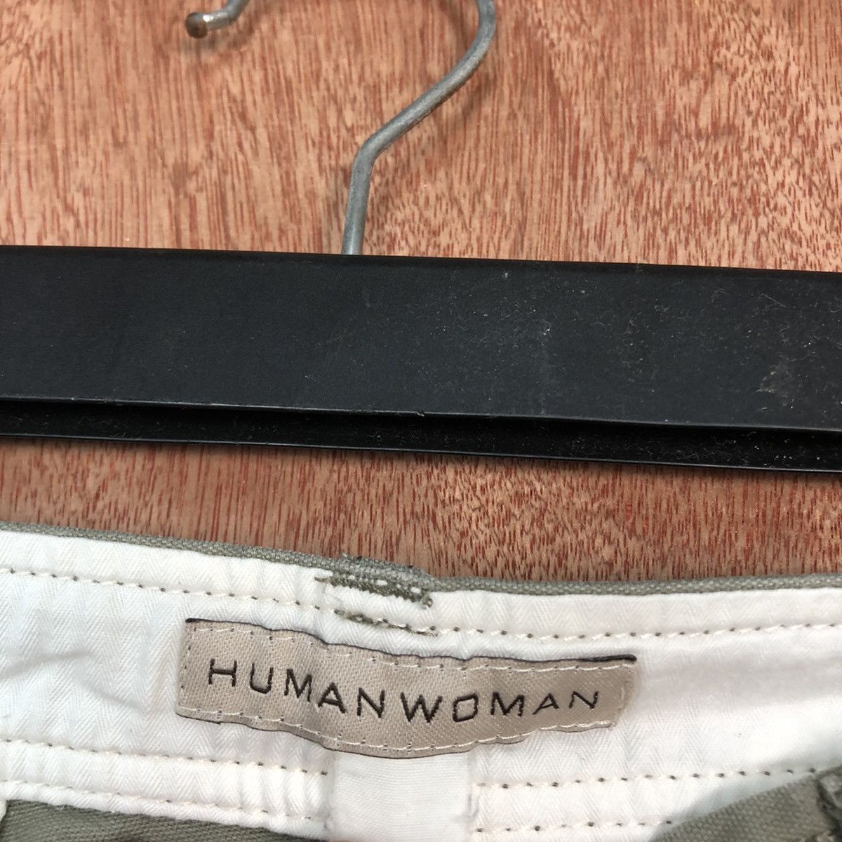 Japanese Brand Human Woman Grey cropped Straight Pants #c822 Size 30" / US 8 / IT 44 - 12 Thumbnail