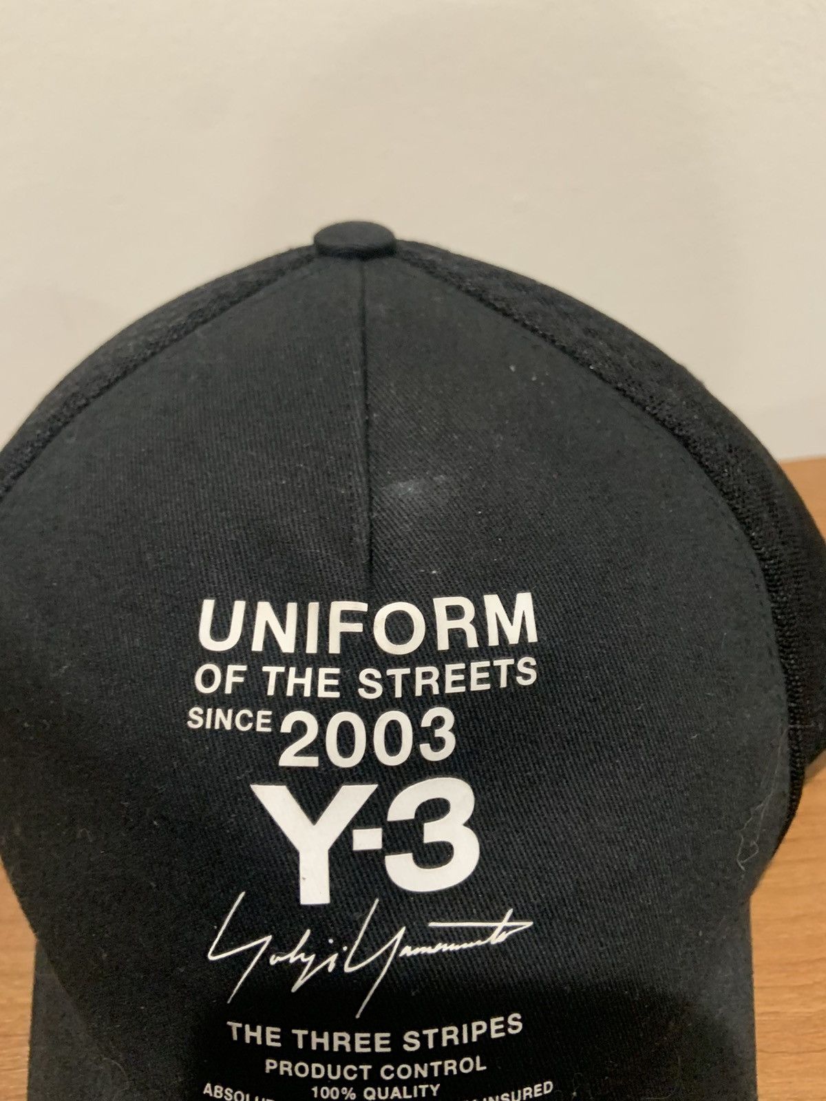 Adidas × Y-3 Y3 uniform of the streets trucker hat Size ONE SIZE - 4 Thumbnail